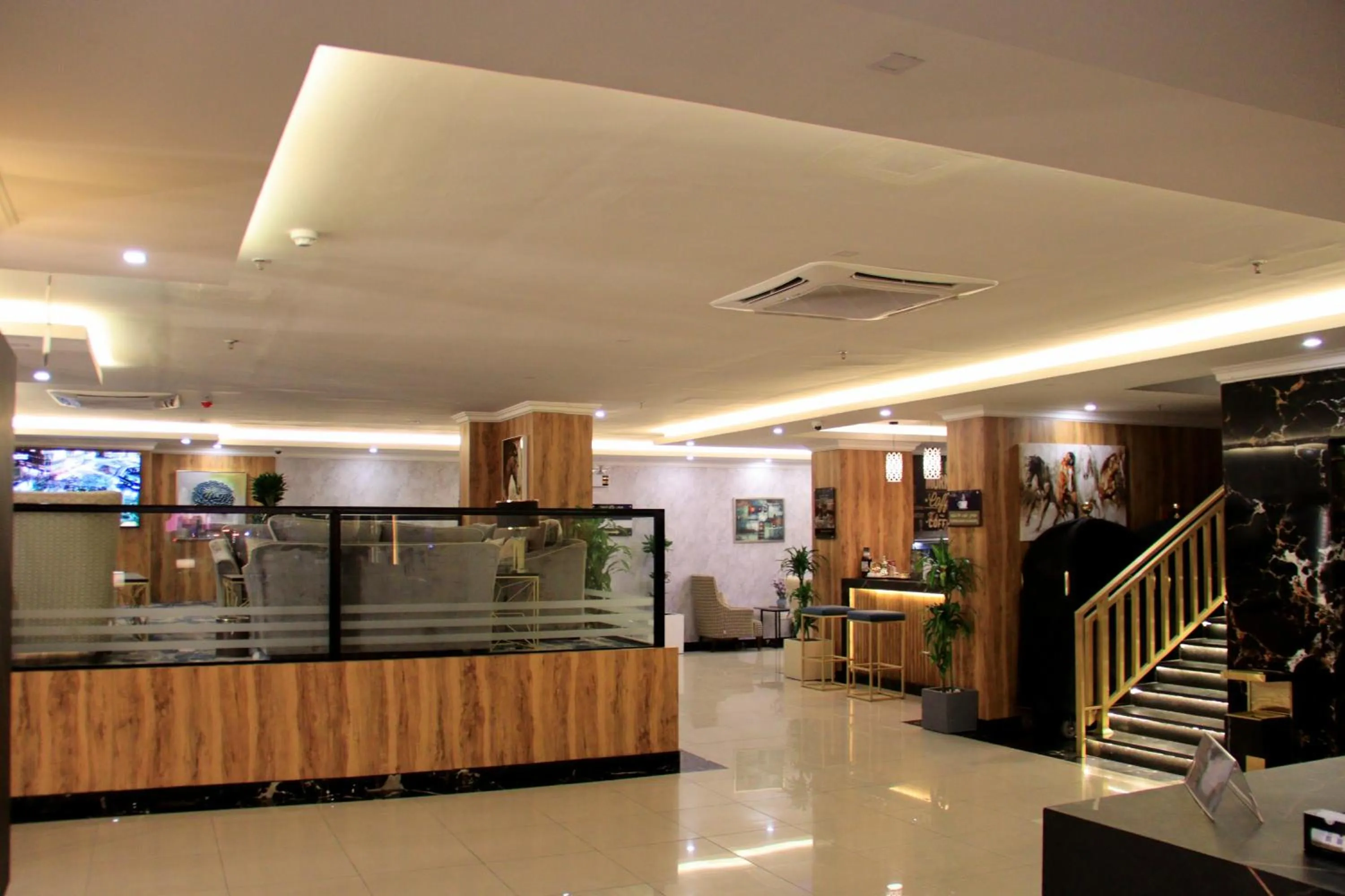 Lobby or reception in شقق سوات للشقق المخدومة 4
