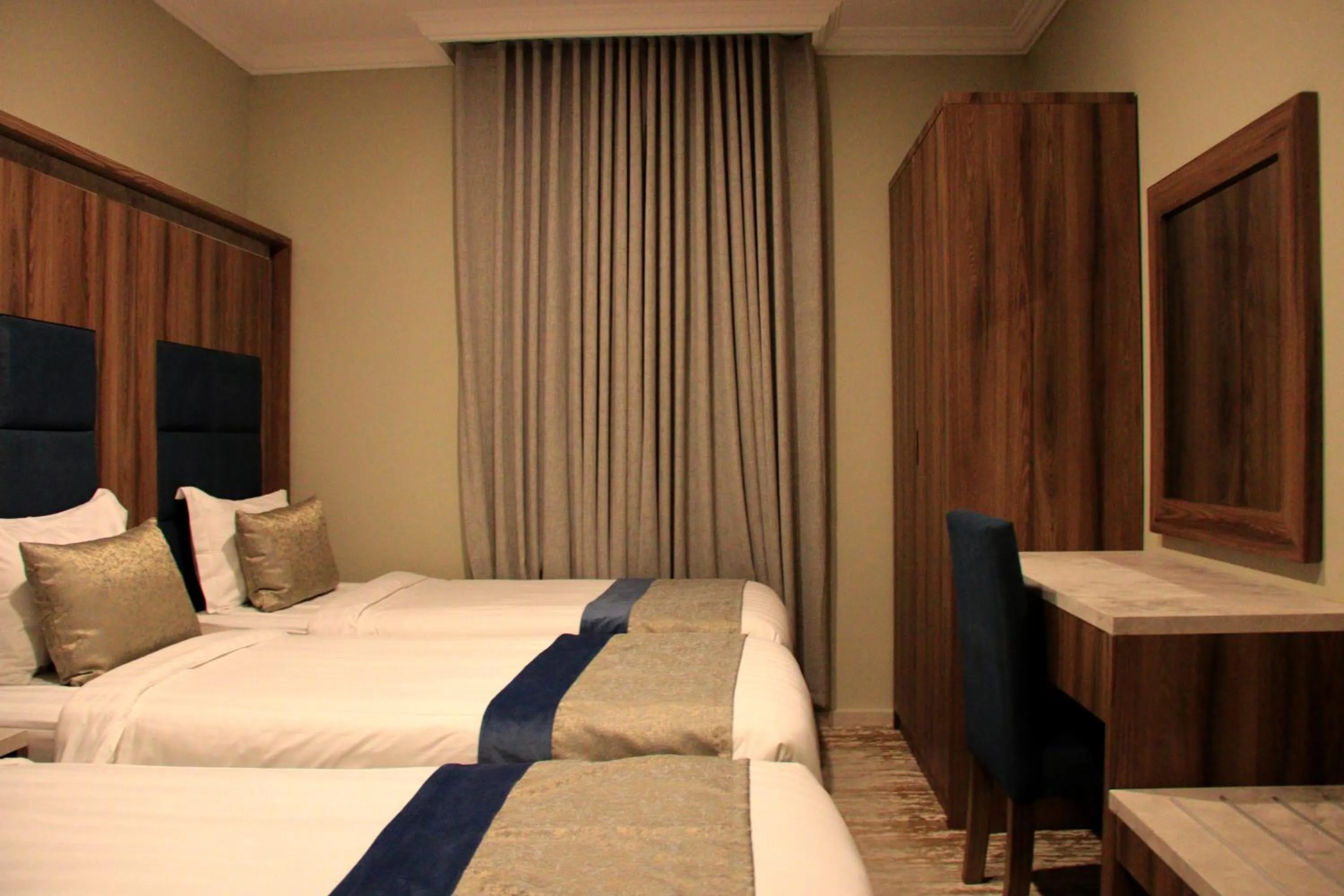 Bed in شقق سوات للشقق المخدومة 4