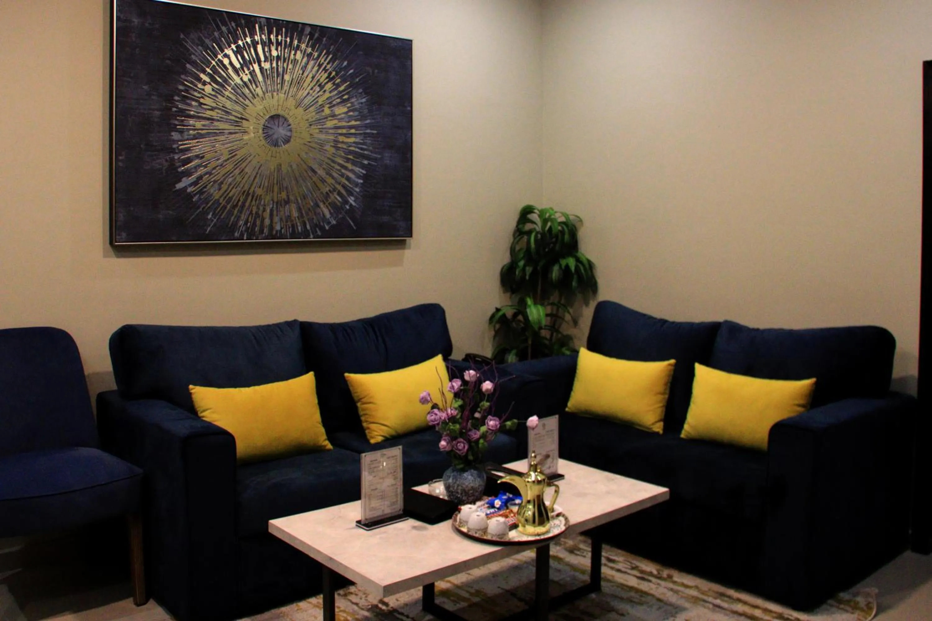 Living room in شقق سوات للشقق المخدومة 4