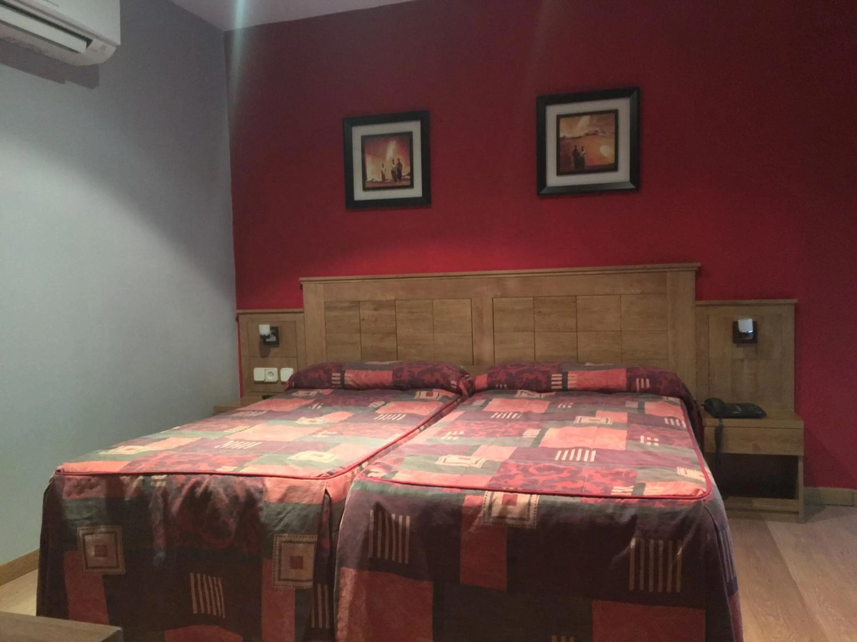 Bed in Hotel Don Angel