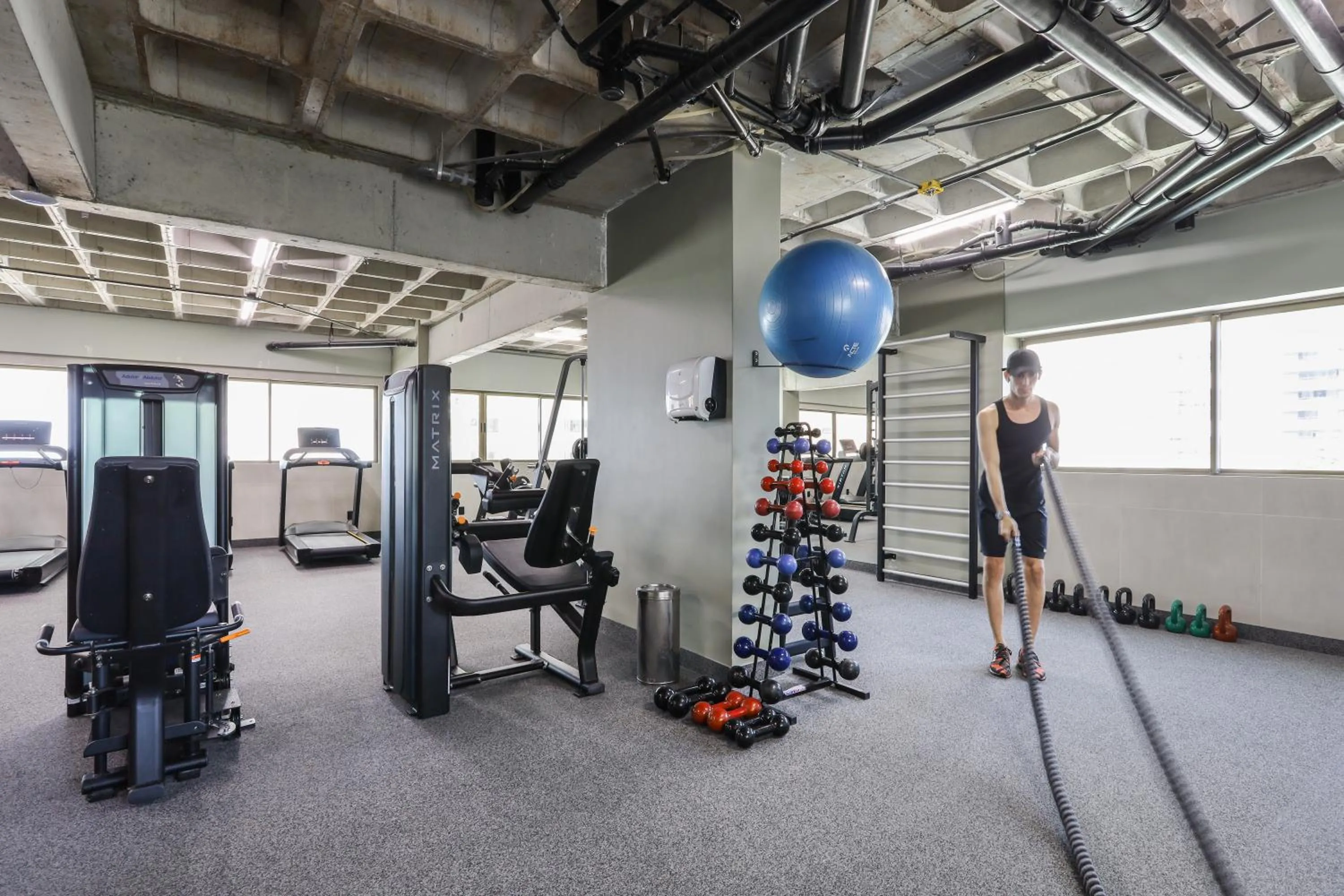 Fitness centre/facilities in HY Apartaments & Hotels-Boa Viagem