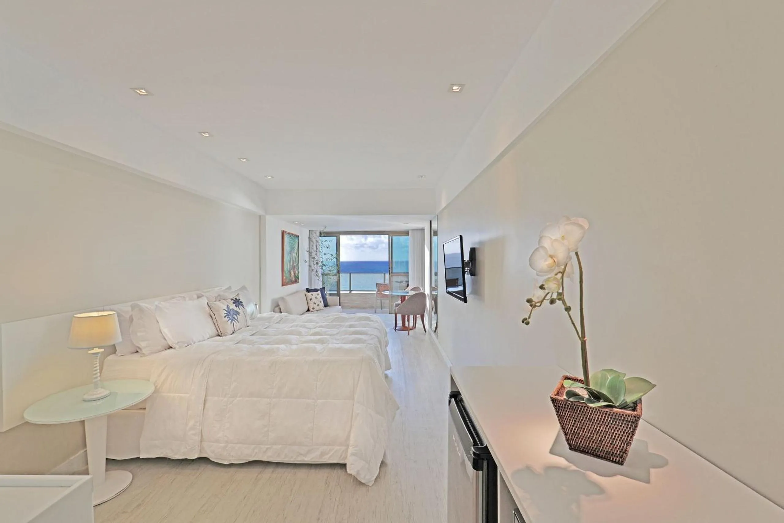 Bed in HY Apartaments & Hotels-Boa Viagem