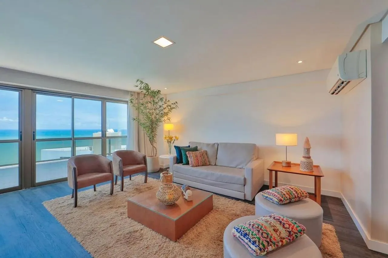 Bed in HY Apartaments & Hotels-Boa Viagem