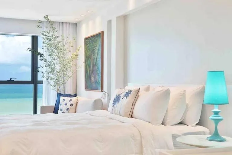 Bed in HY Apartaments & Hotels-Boa Viagem