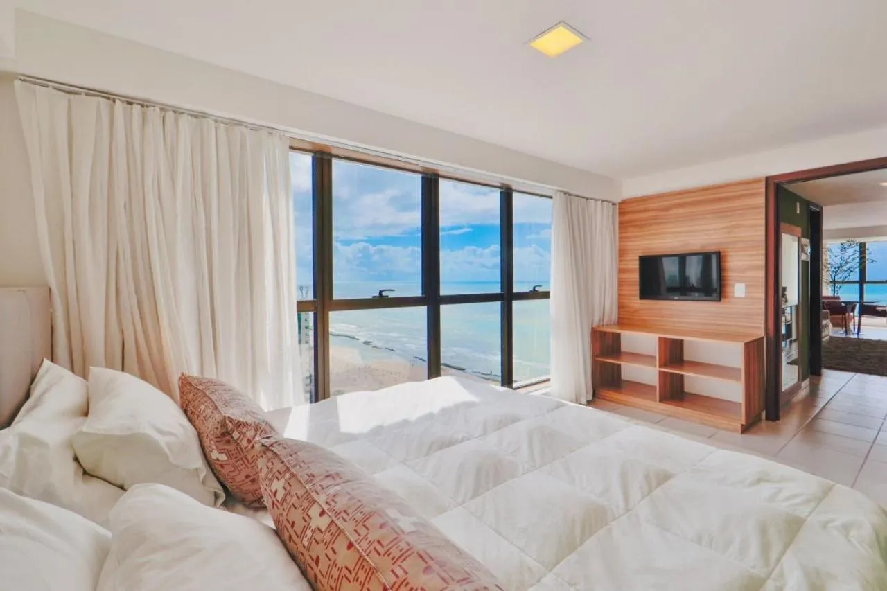 Bedroom, Bed in HY Apartaments & Hotels-Boa Viagem