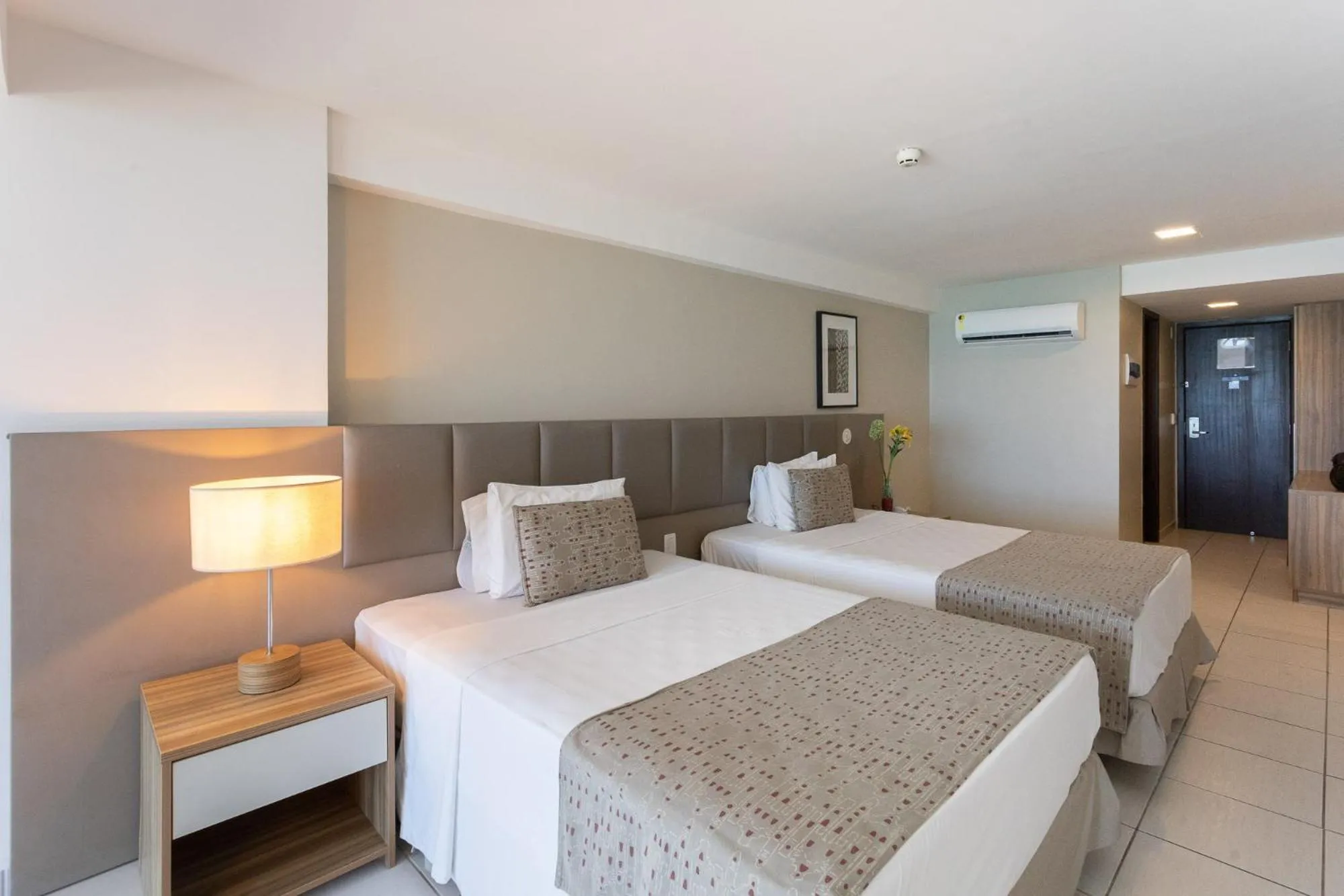 Bed in HY Apartaments & Hotels-Boa Viagem