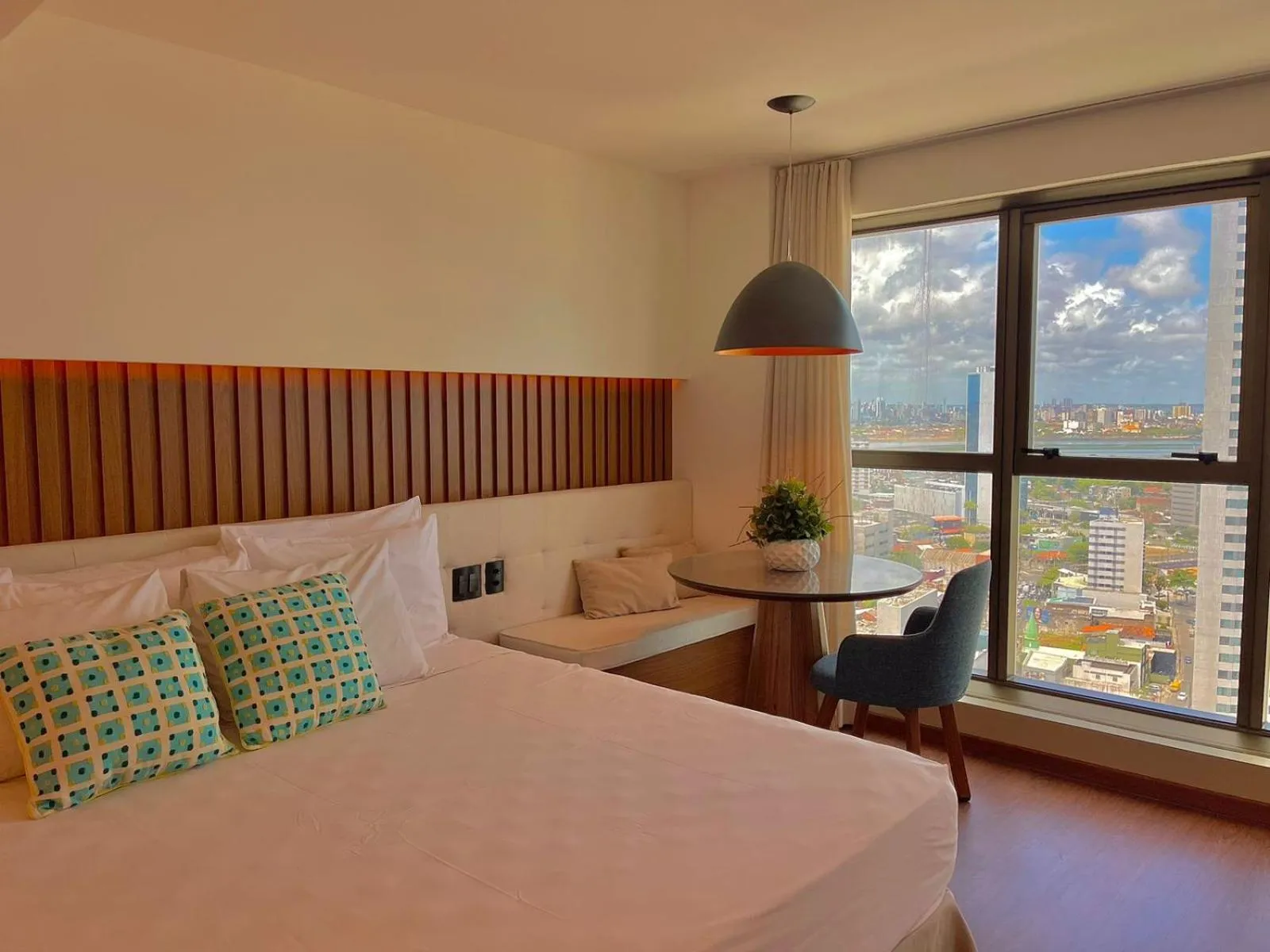 Photo of the whole room, Bed in HY Apartaments & Hotels-Boa Viagem