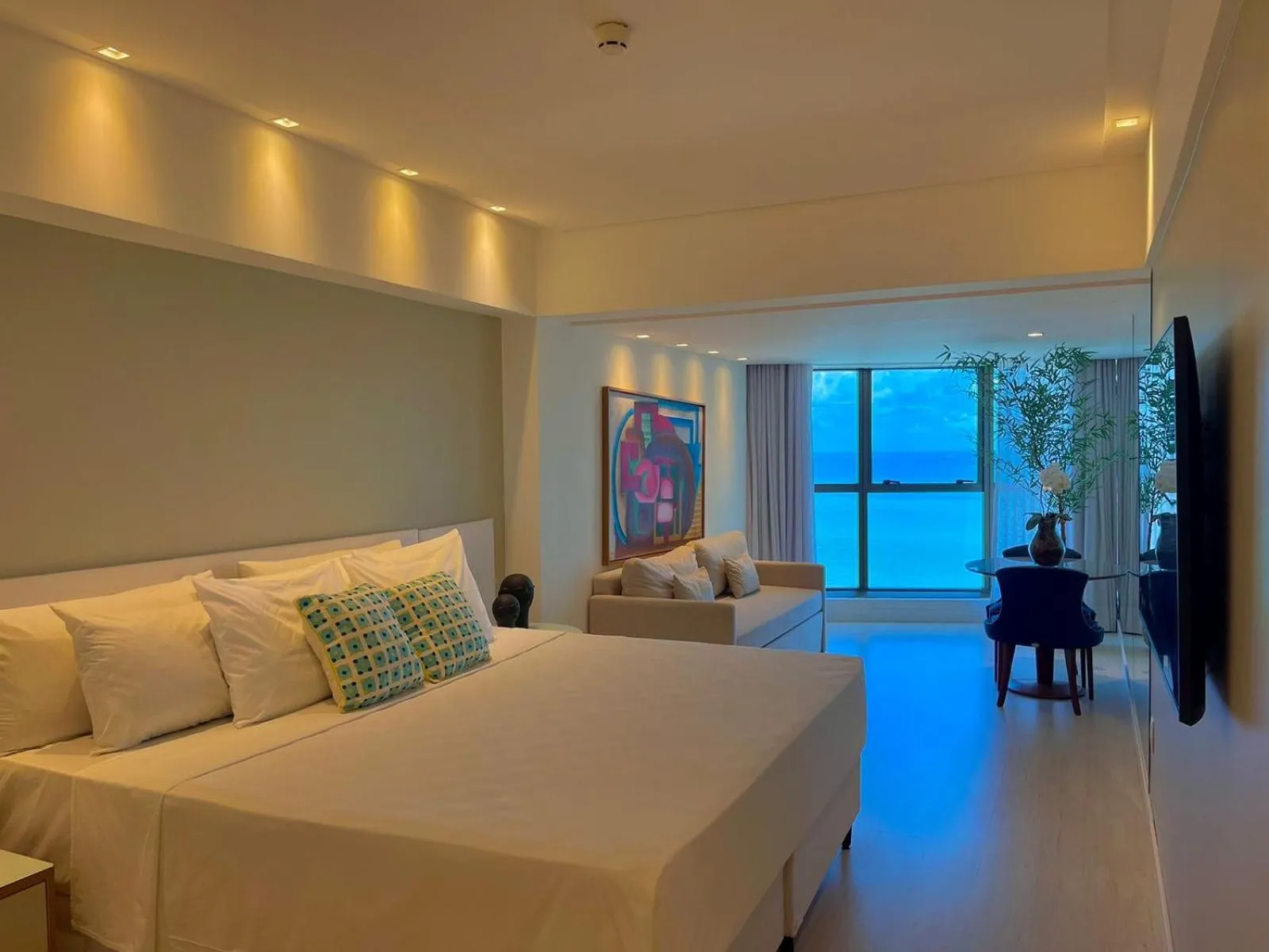 Bed in HY Apartaments & Hotels-Boa Viagem