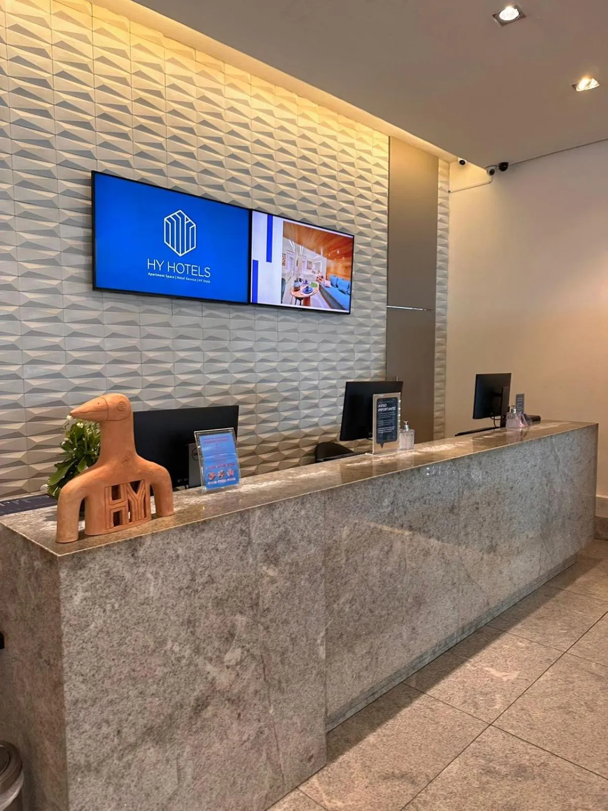 Lobby or reception in HY Apartaments & Hotels-Boa Viagem