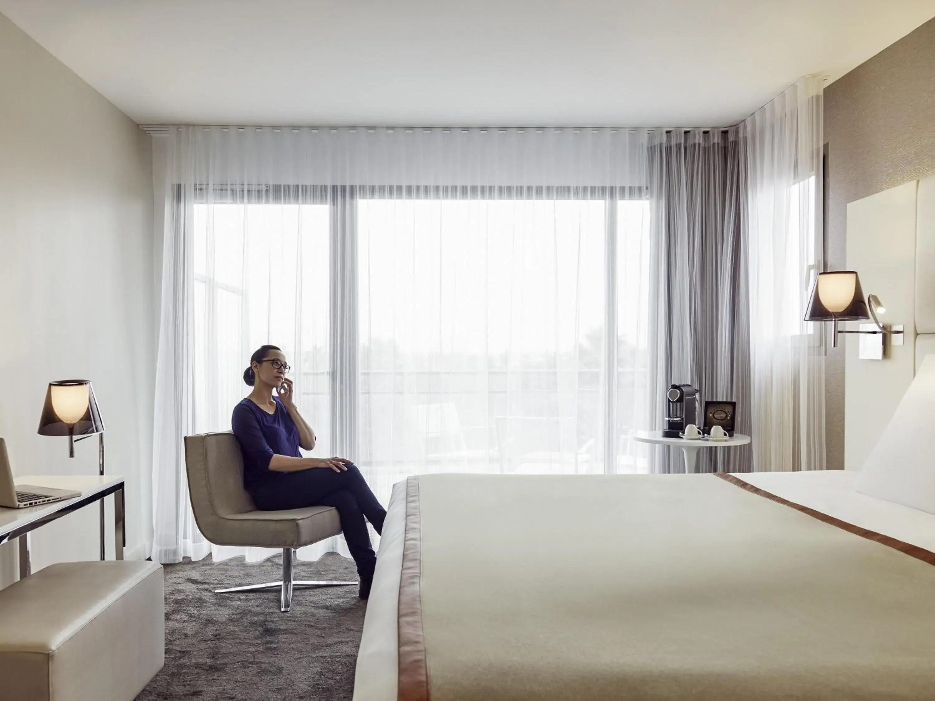 Privilege Double Room with balcony in Mercure Hotel Golf Cap d'Agde Privilege Double Room with balcony in Mercure Hotel Golf Cap d'Agde