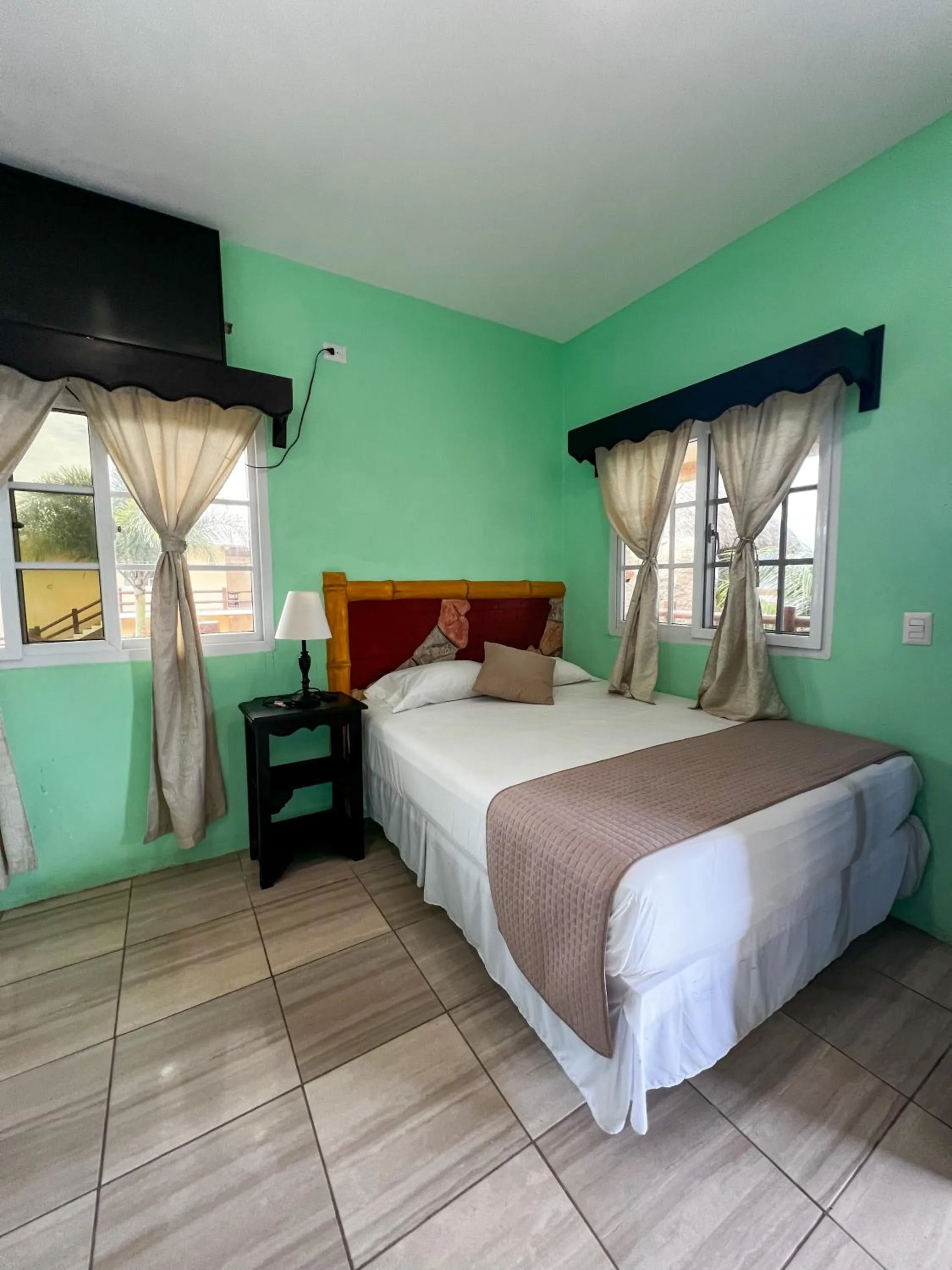 Bed in Hotel Pazifico en Monterrico