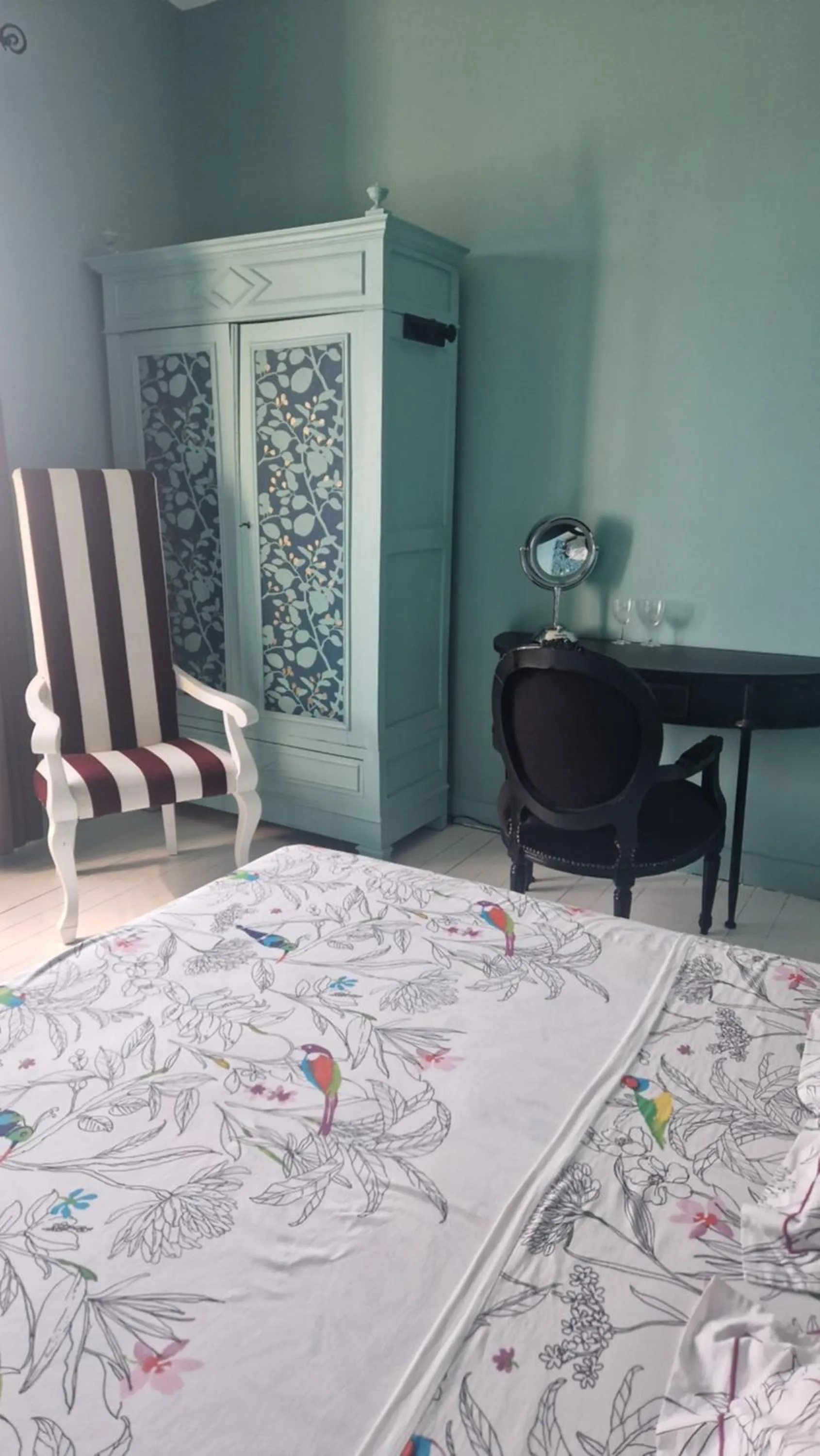 Bed in Villa Chanelle