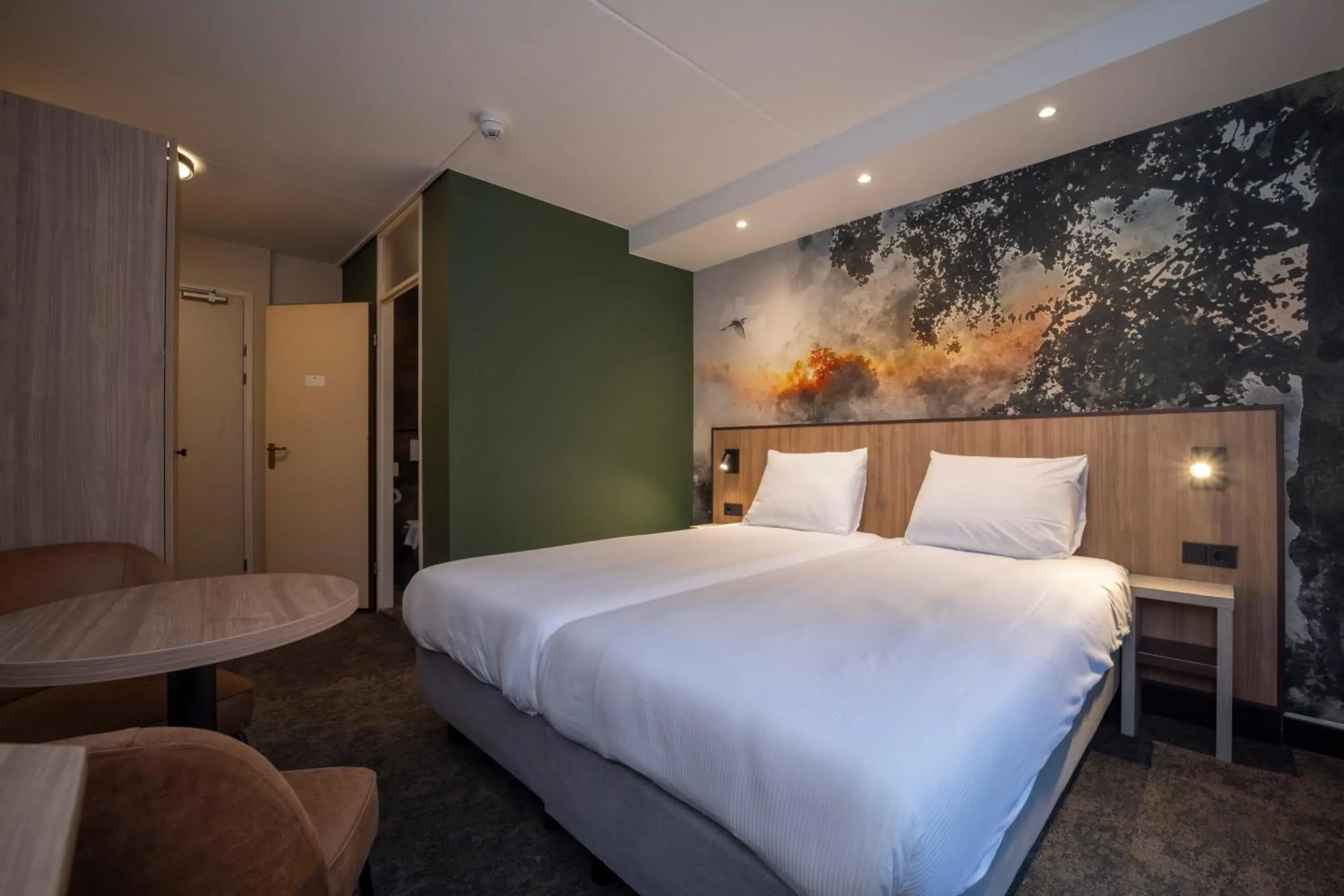 Deluxe Double Room with Shower in Fletcher Hotel Restaurant Rooland Deluxe Double Room with Shower in Fletcher Hotel Restaurant Rooland