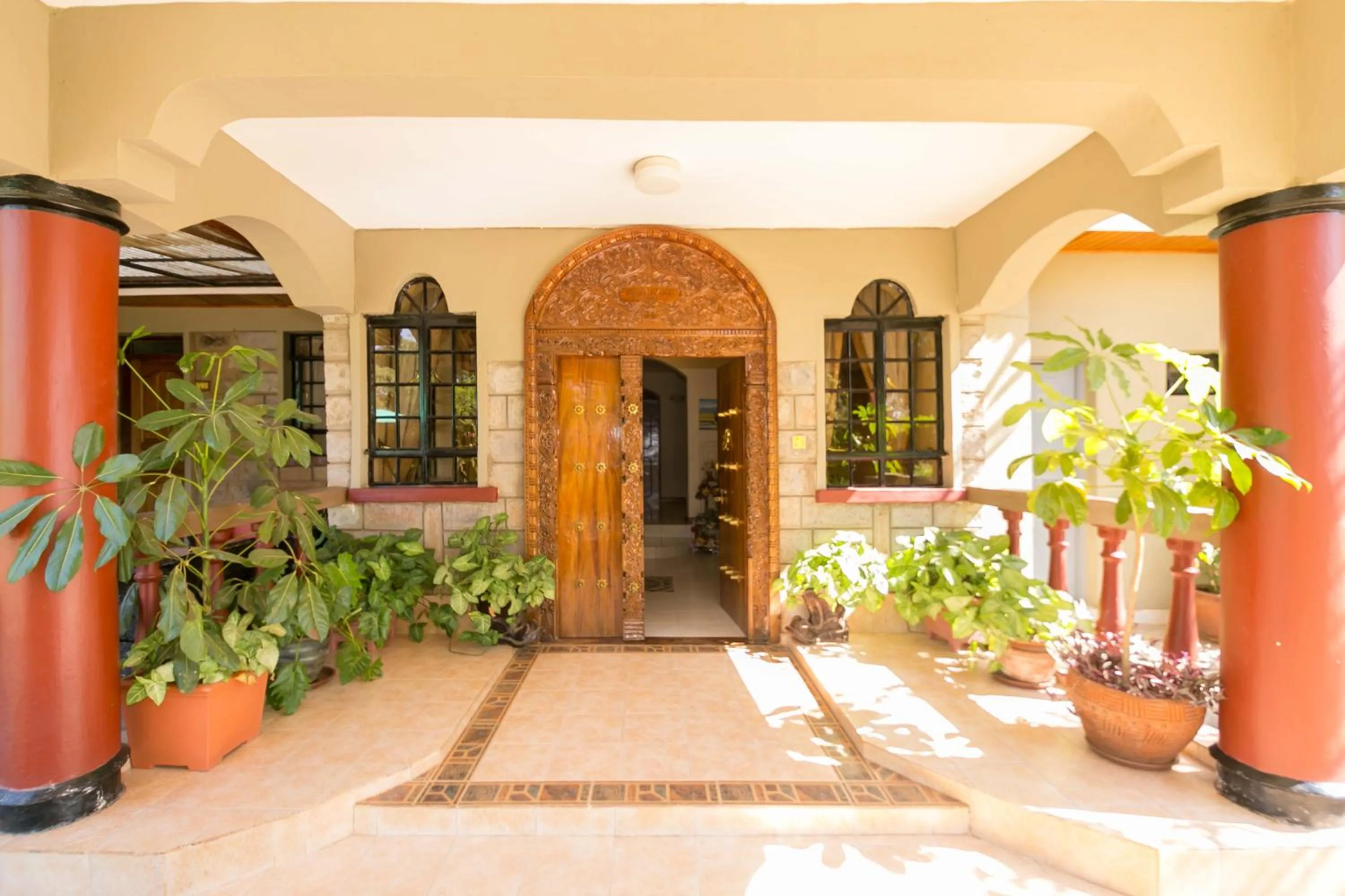 Facade/entrance in Fahari Gardens Hotel