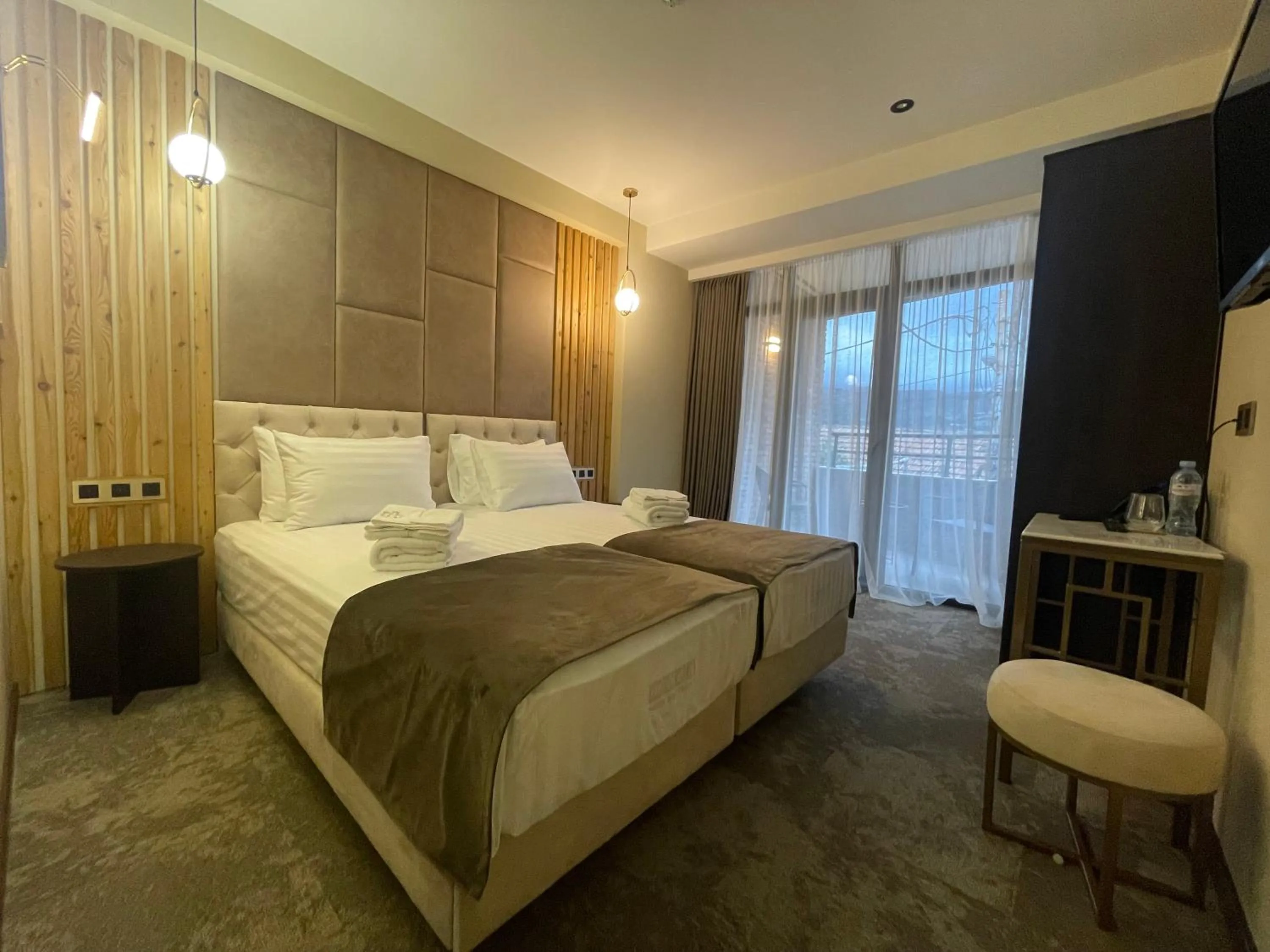 Bed in Bellevue Boutique Hotel