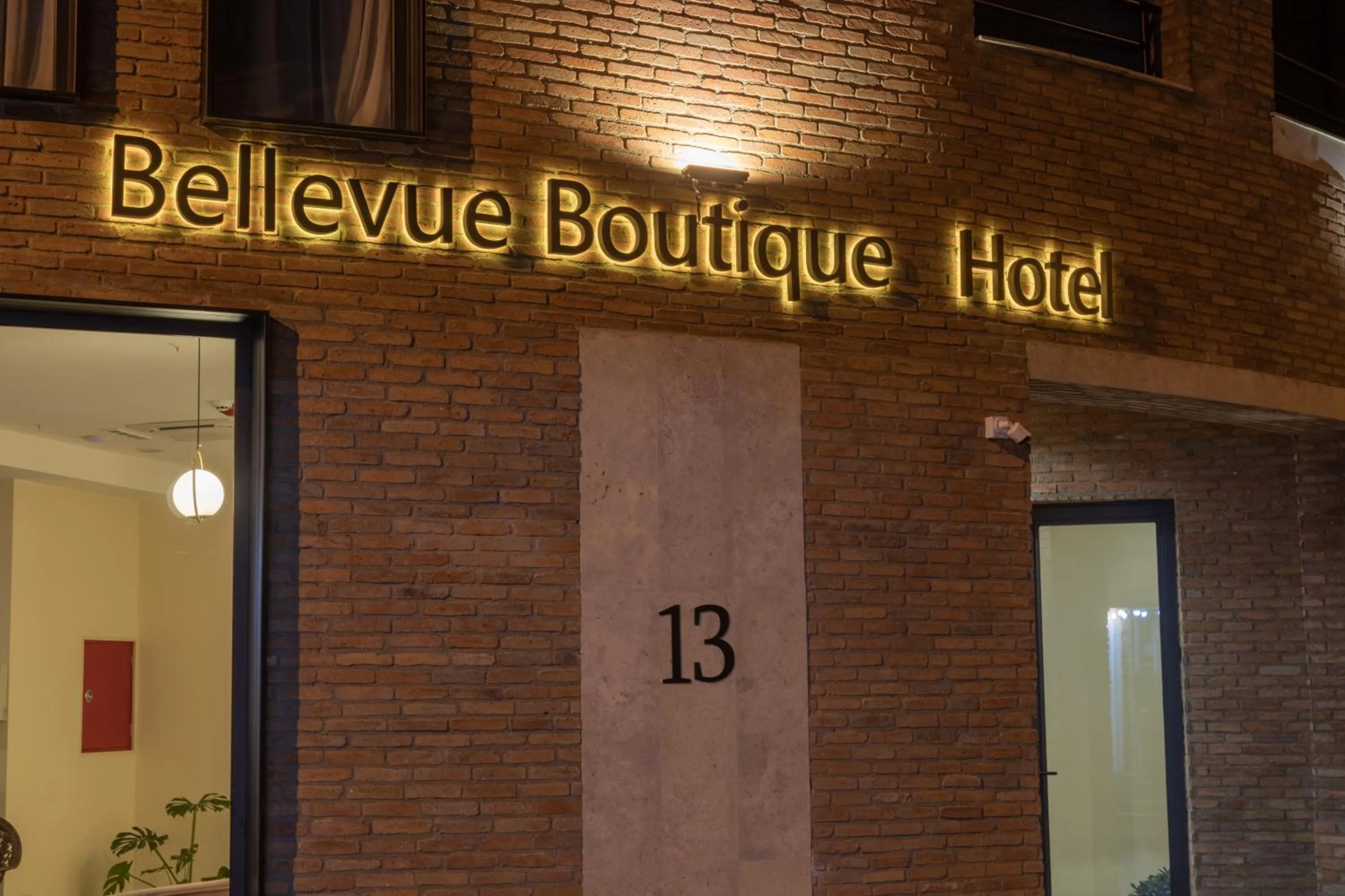 Property logo or sign in Bellevue Boutique Hotel