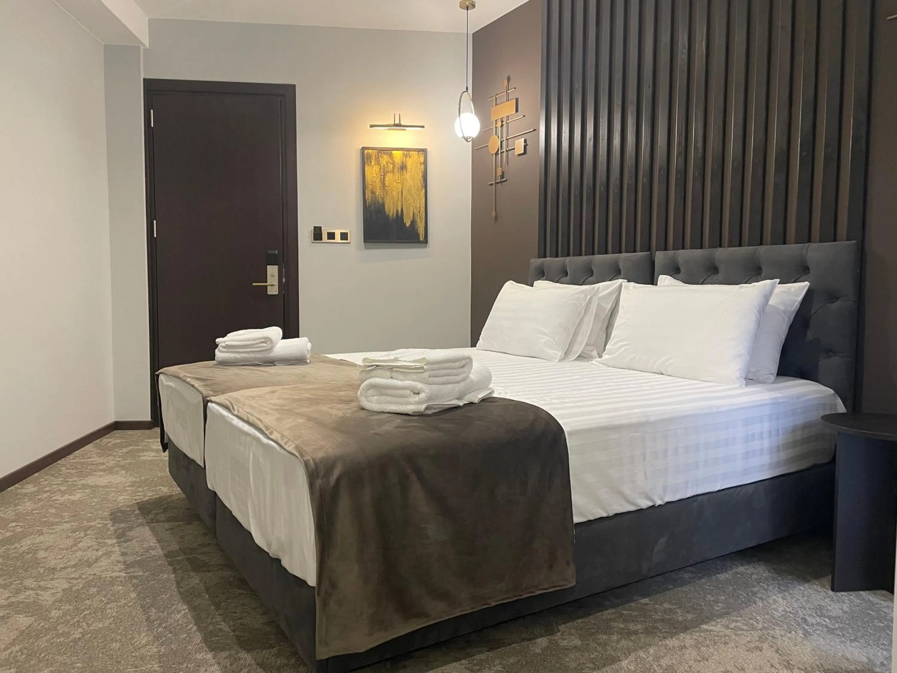 Bed in Bellevue Boutique Hotel