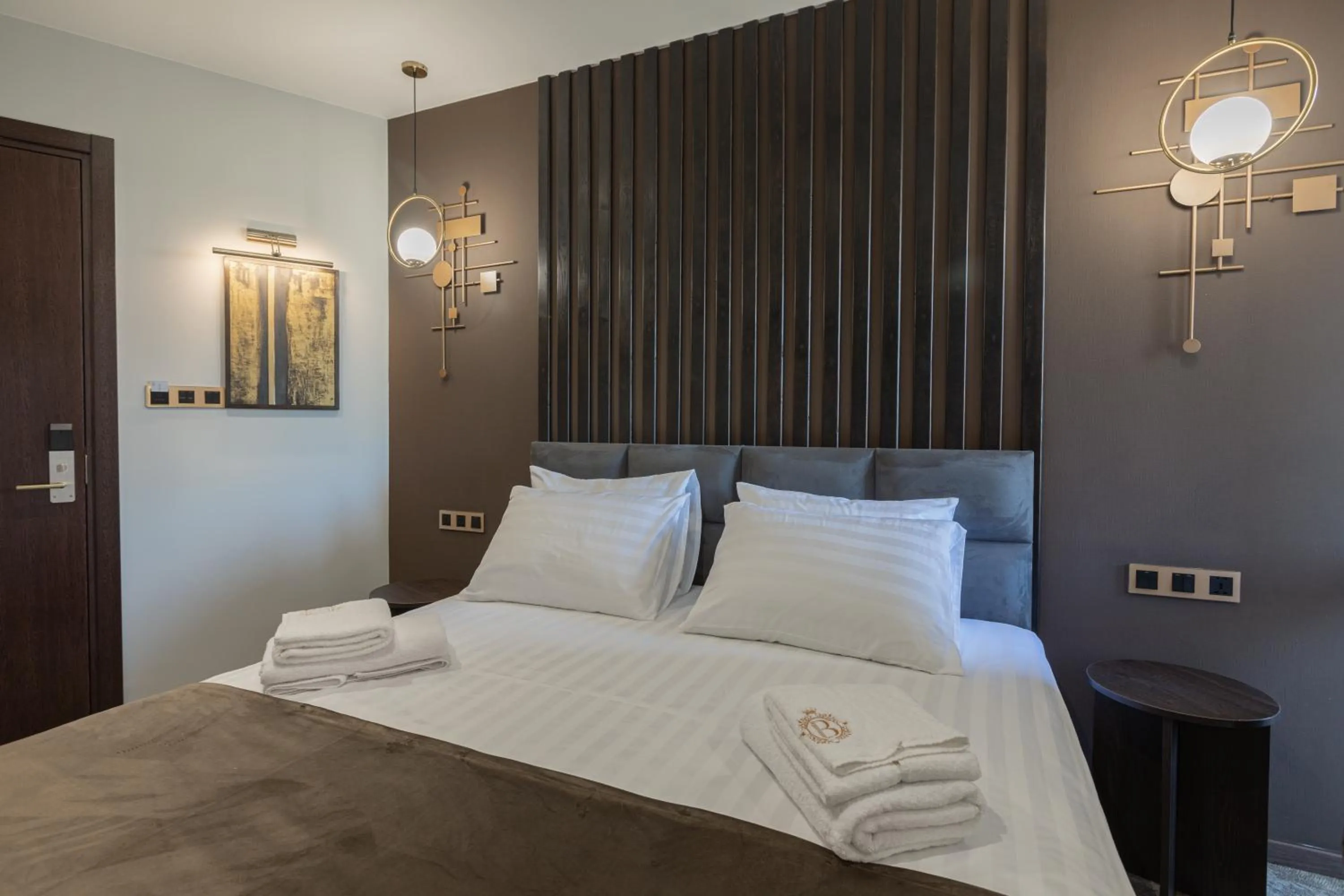 Bed in Bellevue Boutique Hotel