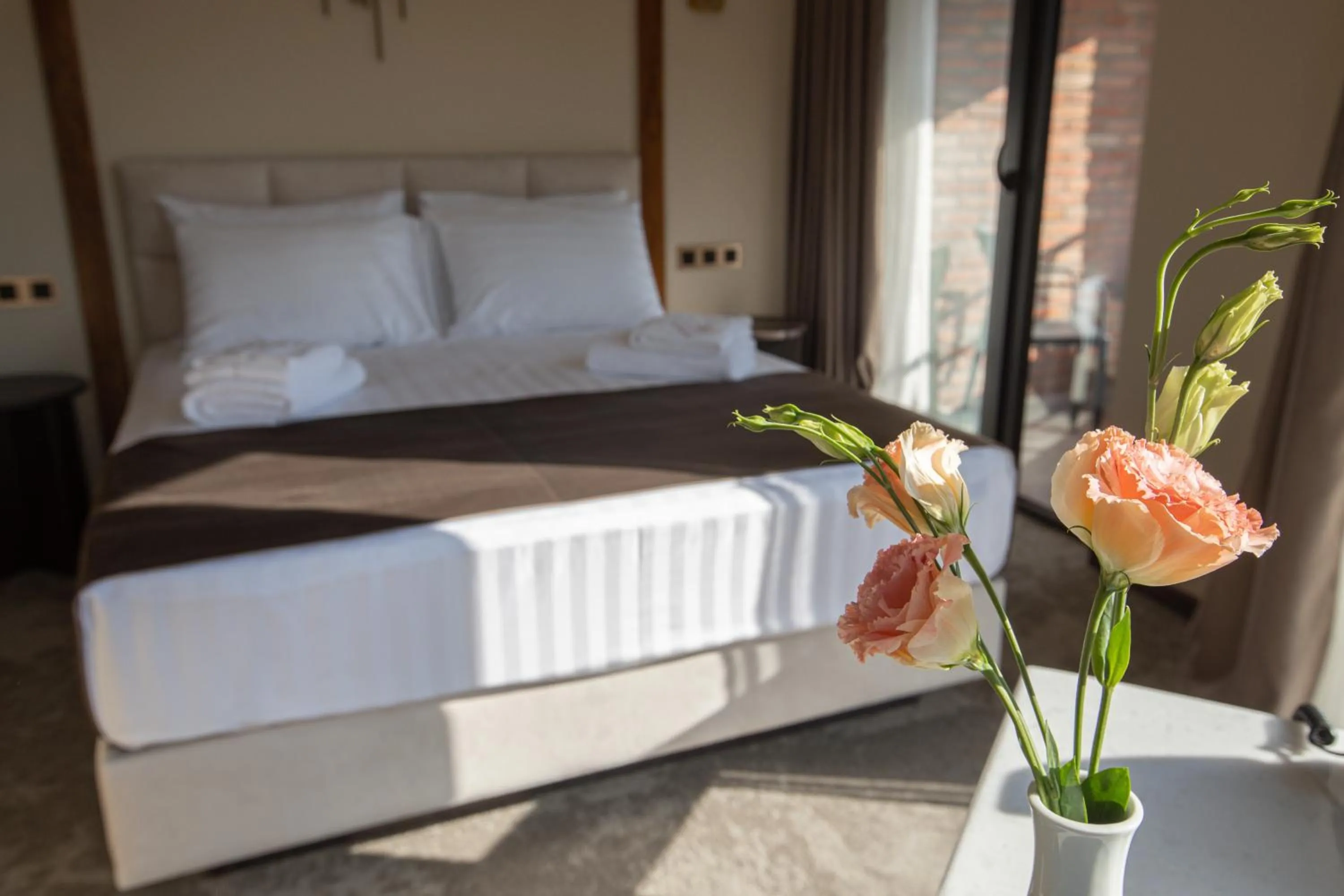 Bed in Bellevue Boutique Hotel