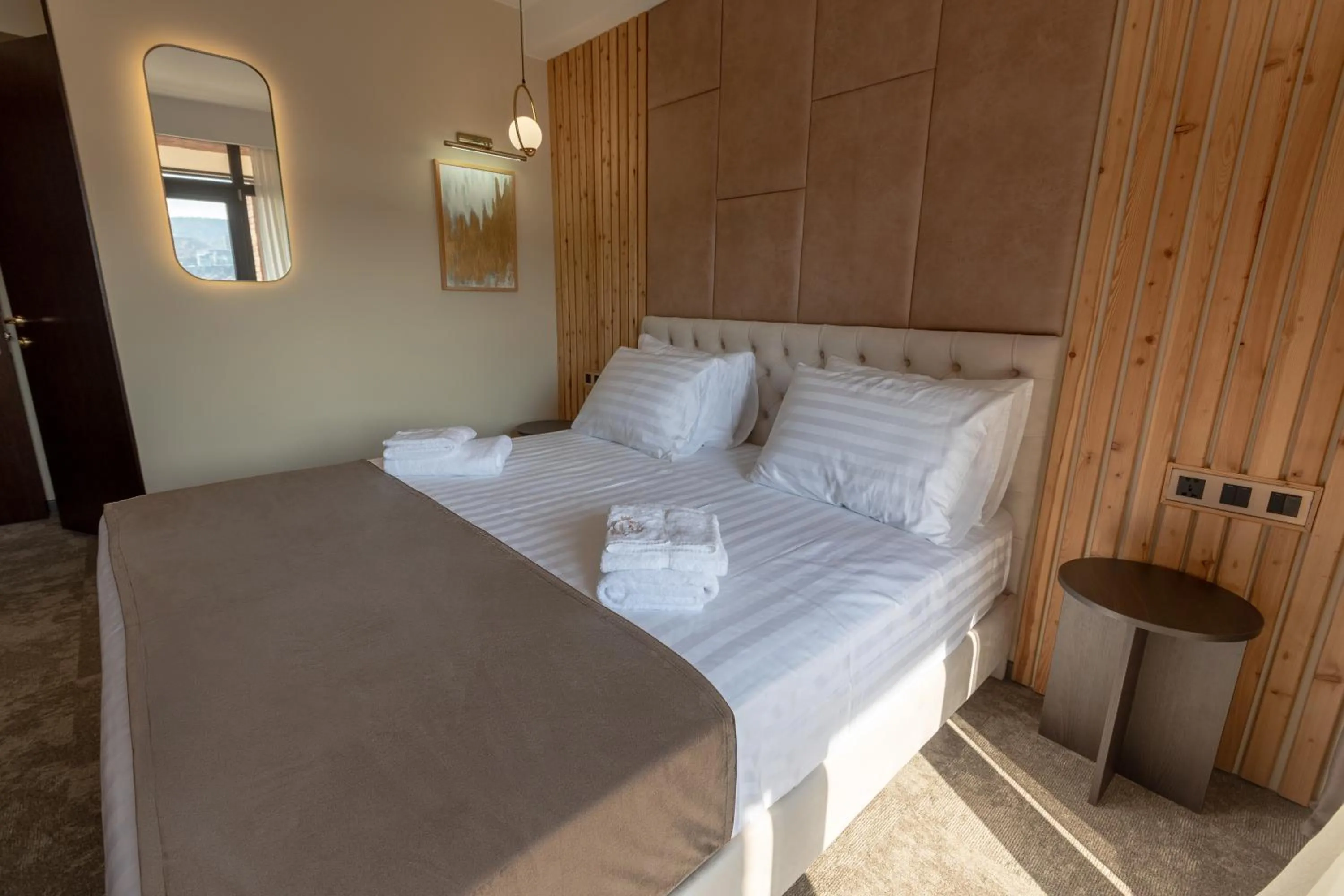 Bed in Bellevue Boutique Hotel