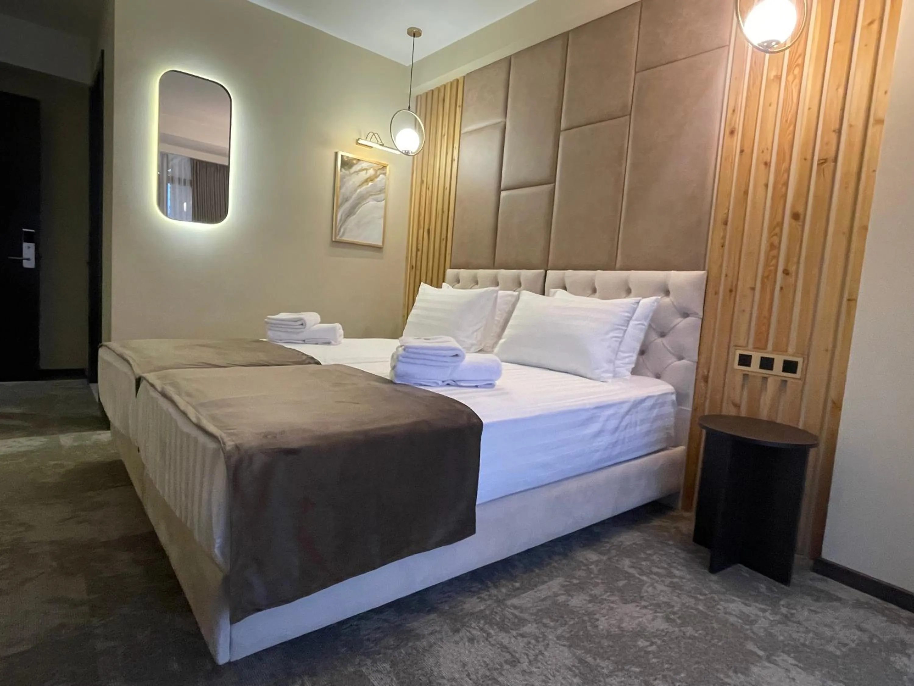 Bed in Bellevue Boutique Hotel