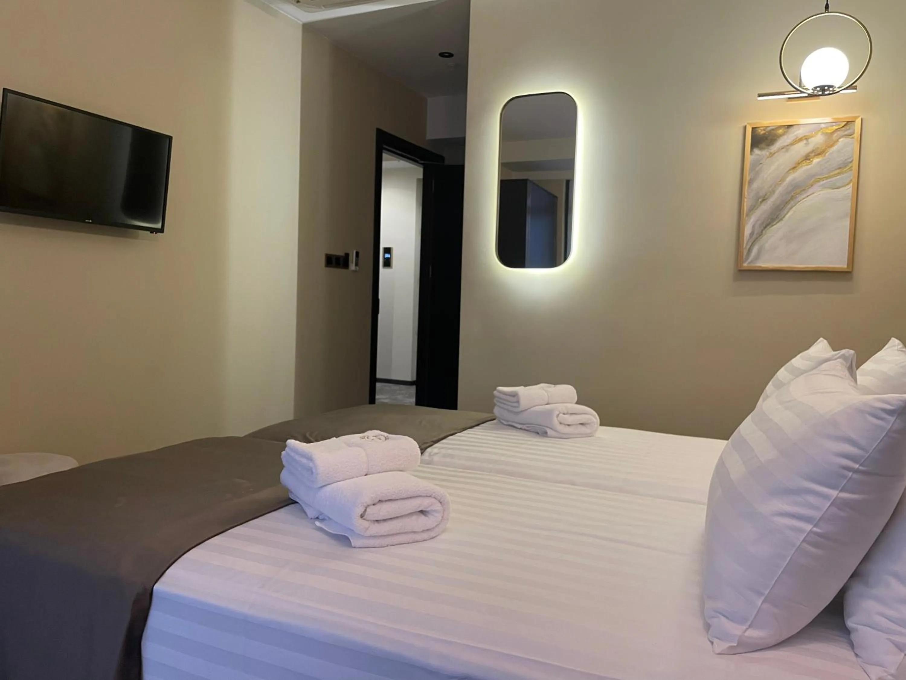 Bed in Bellevue Boutique Hotel