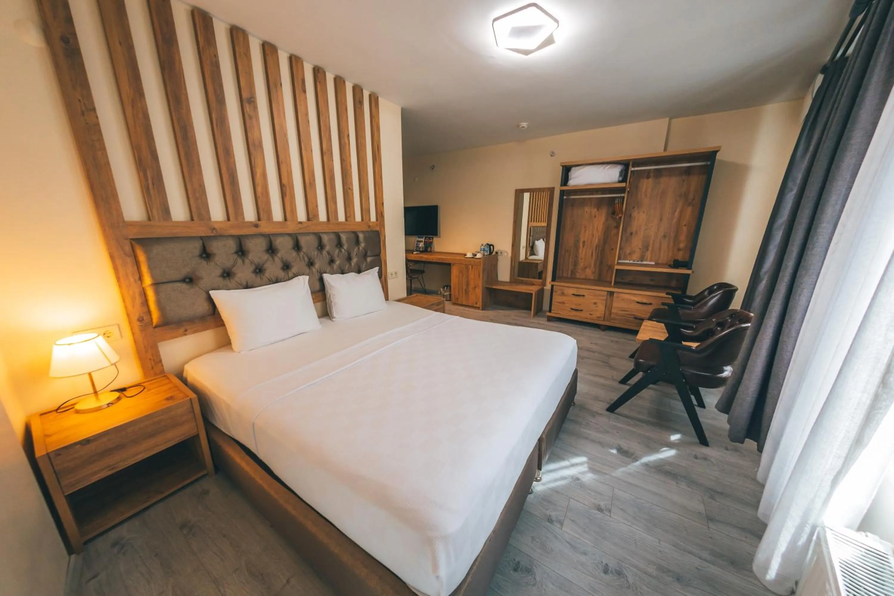 Bed in Grand 464 Otel