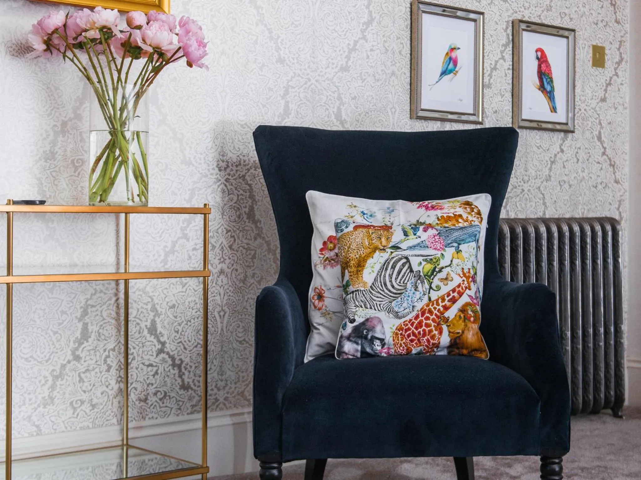 Seating area in Oaklands Hall Hotel Sure Hotel Collection by Best Western