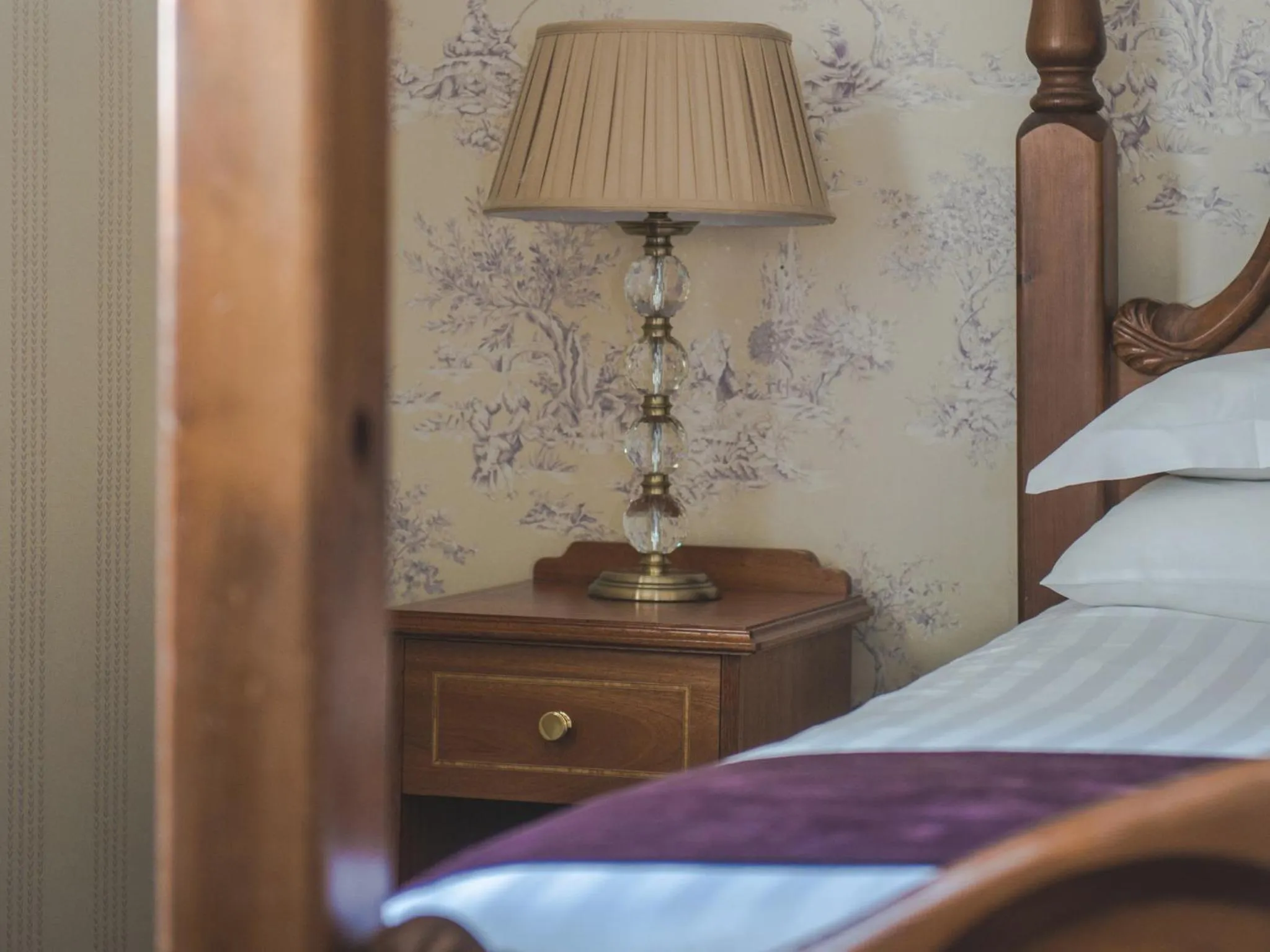 Bedroom, Bed in Oaklands Hall Hotel Sure Hotel Collection by Best Western