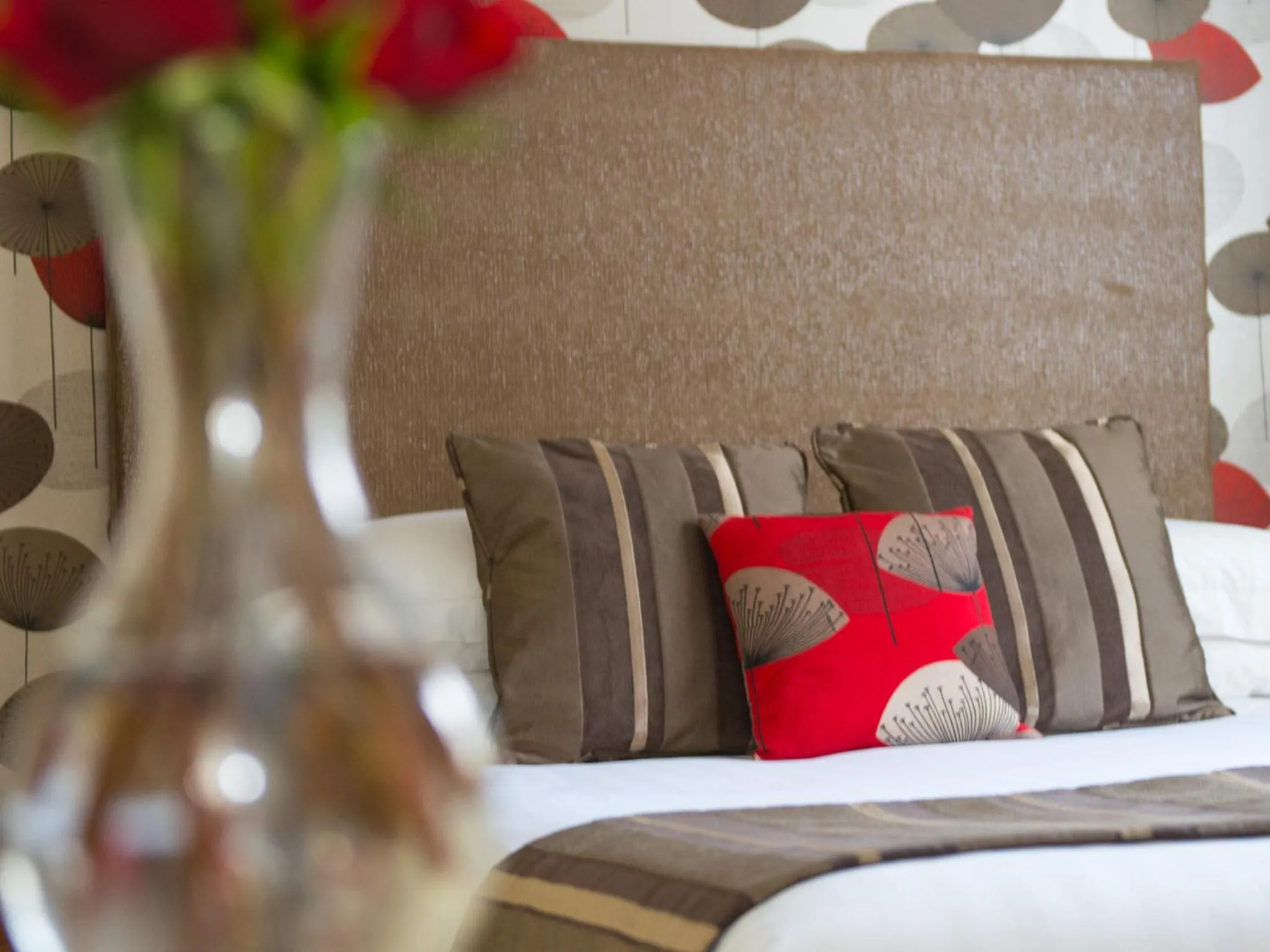 Bedroom, Bed in Oaklands Hall Hotel Sure Hotel Collection by Best Western