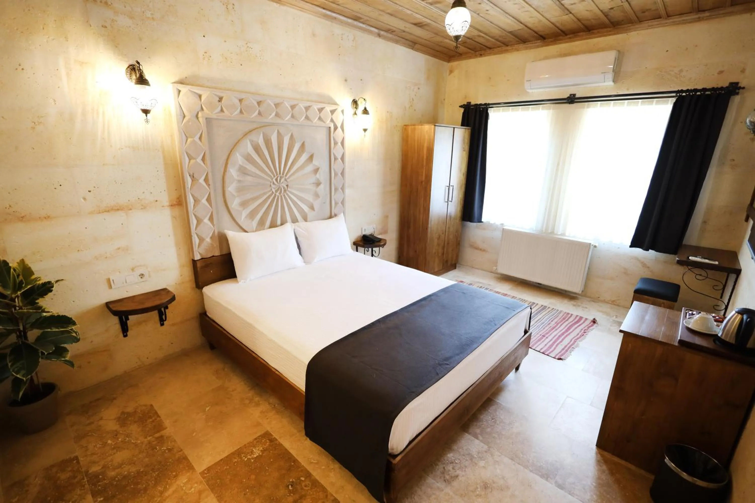 Bed in Rocca Stone House