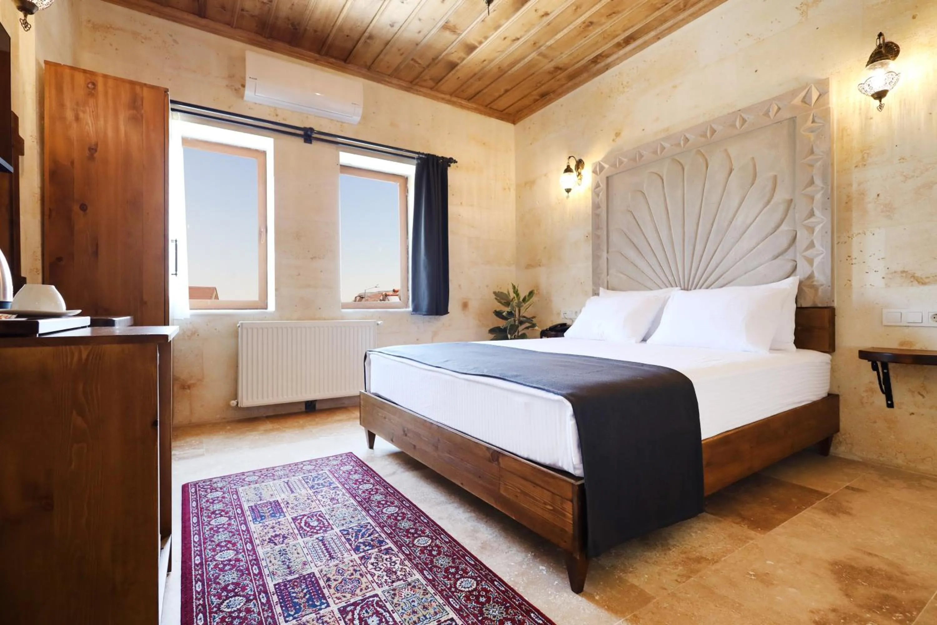 Bed in Rocca Stone House