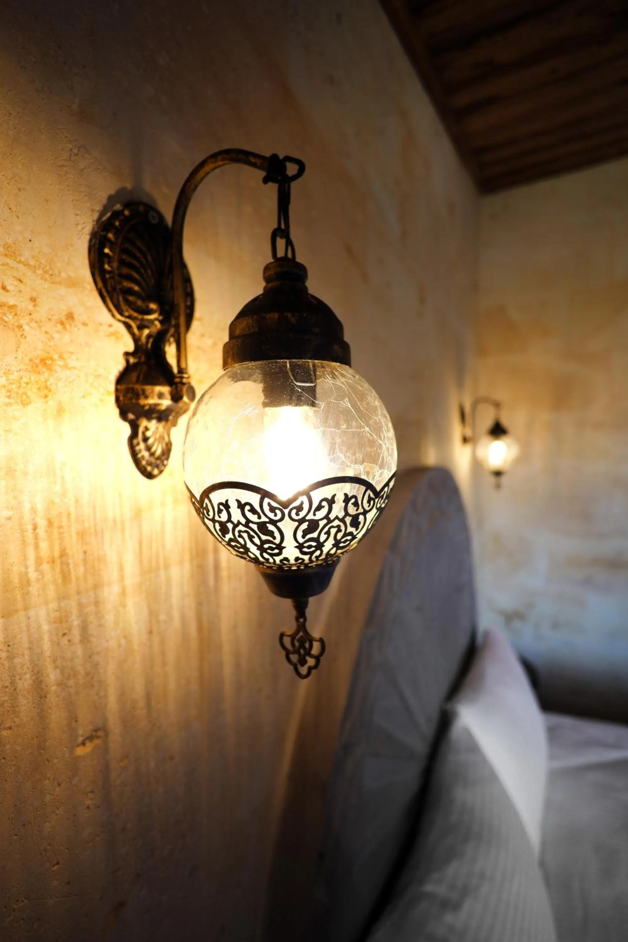 Bed in Rocca Stone House