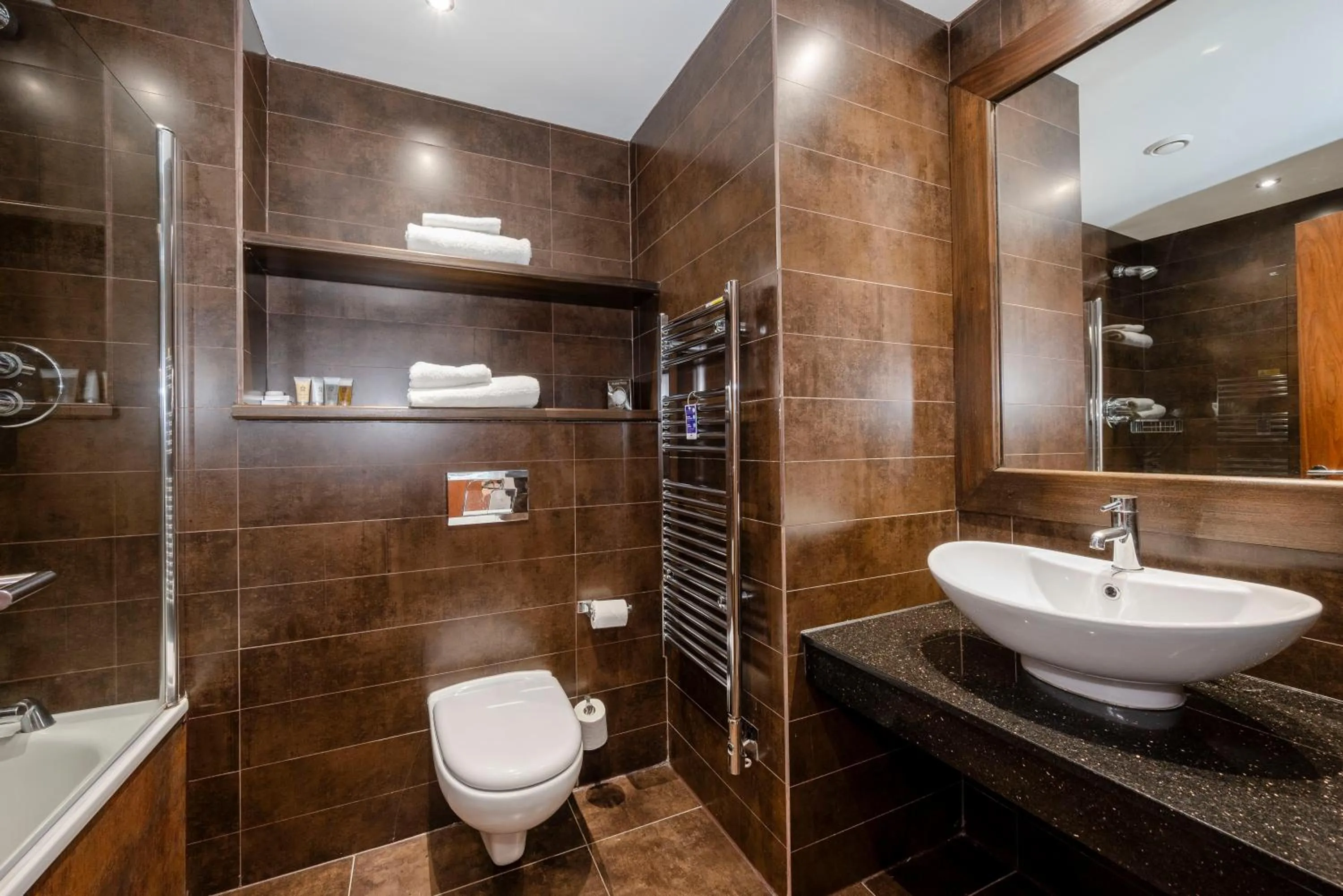 Shower in Aston Hall Hotel, BW Signature Collection