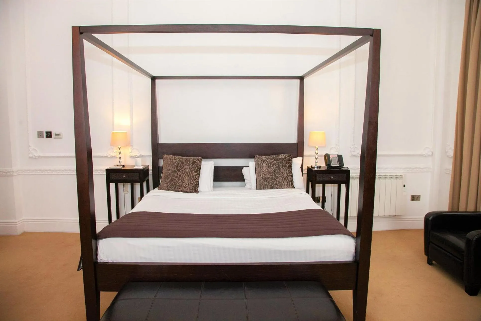 Bedroom, Bed in Aston Hall Hotel, BW Signature Collection