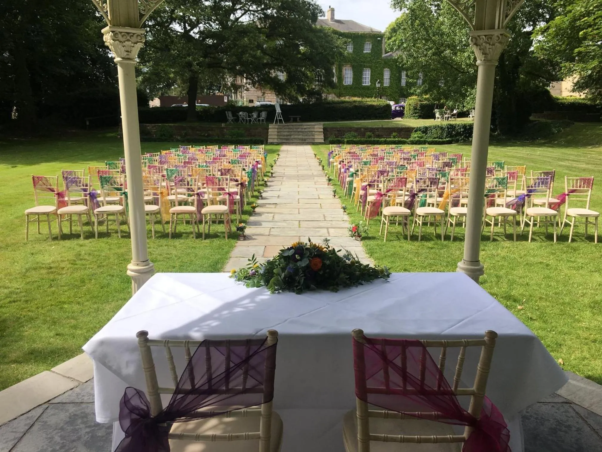 Garden in Aston Hall Hotel, BW Signature Collection