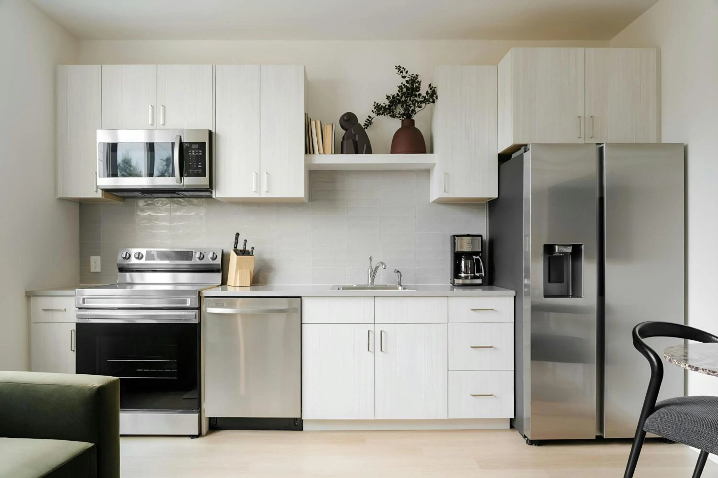 Kitchen or kitchenette in Sonder by Marriott Bonvoy Ceros Apartments RiNo