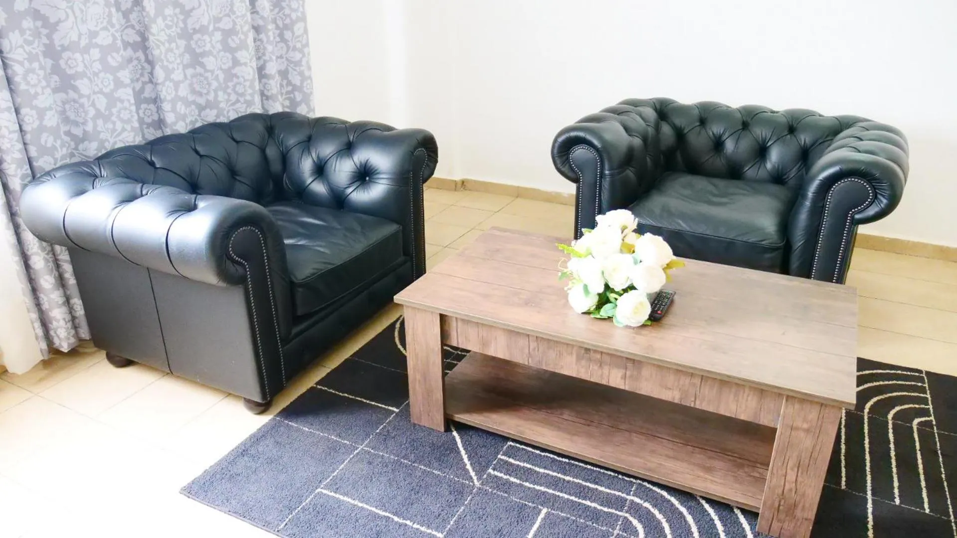 Living room in Hotel Franco Yaounde