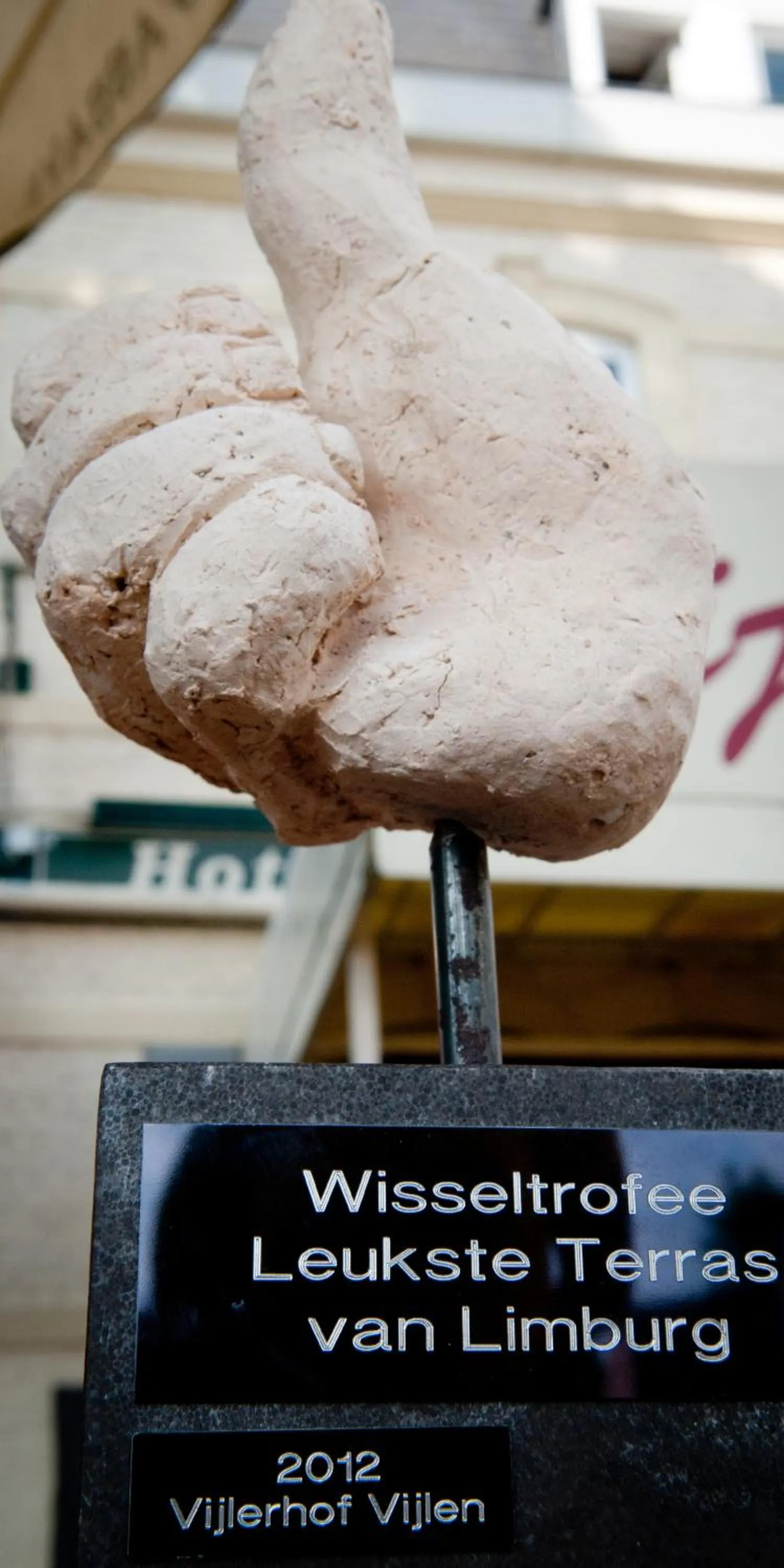 Decorative detail in Hotel Restaurant Vijlerhof