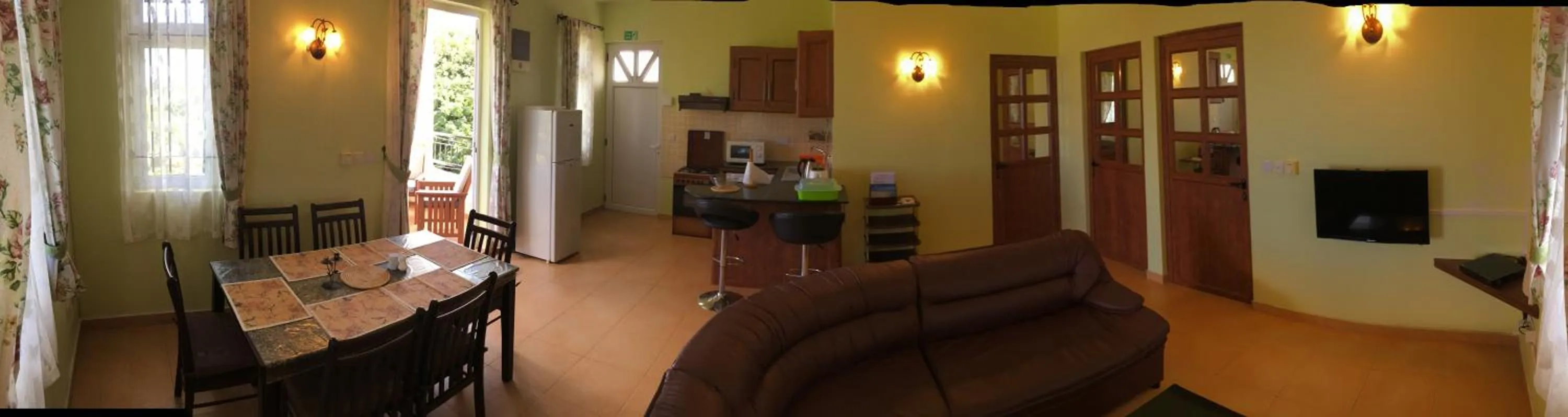 Living room in Trou Aux Biches Self Catering Apartment