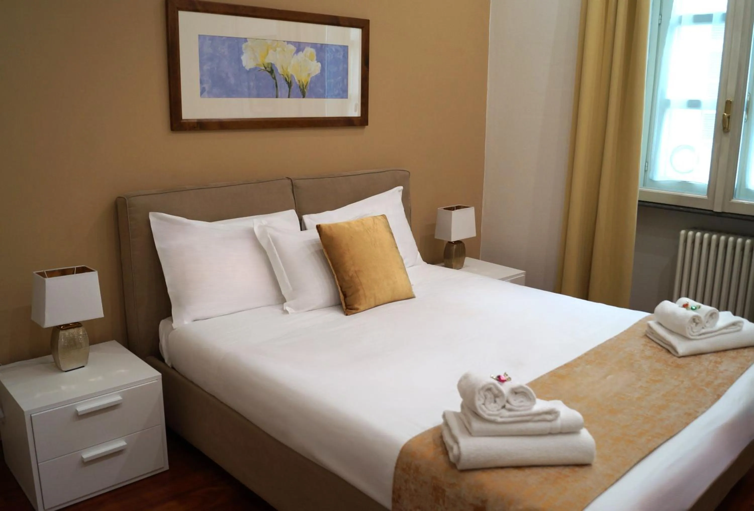 Bed in Loger Confort Residence & Apartments