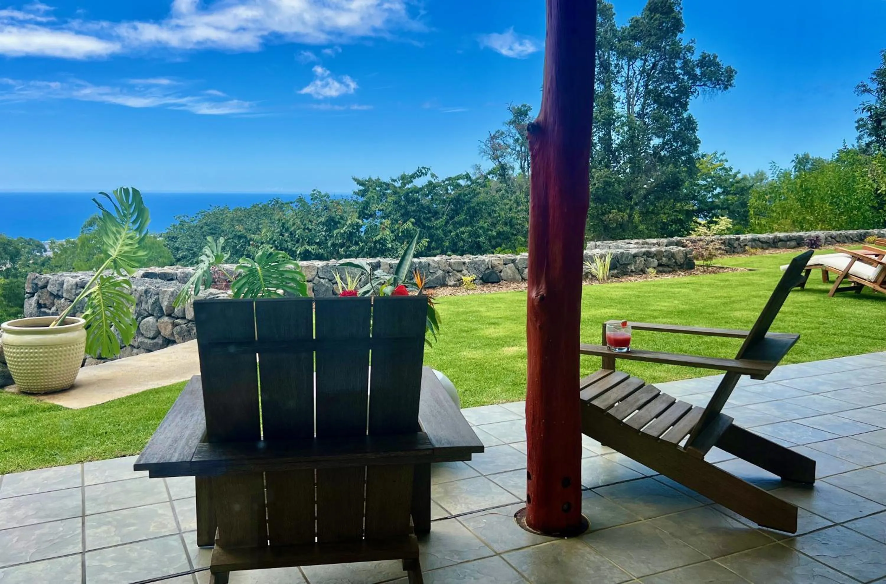 Balcony/Terrace in Mango Sunset Bed and Breakfast