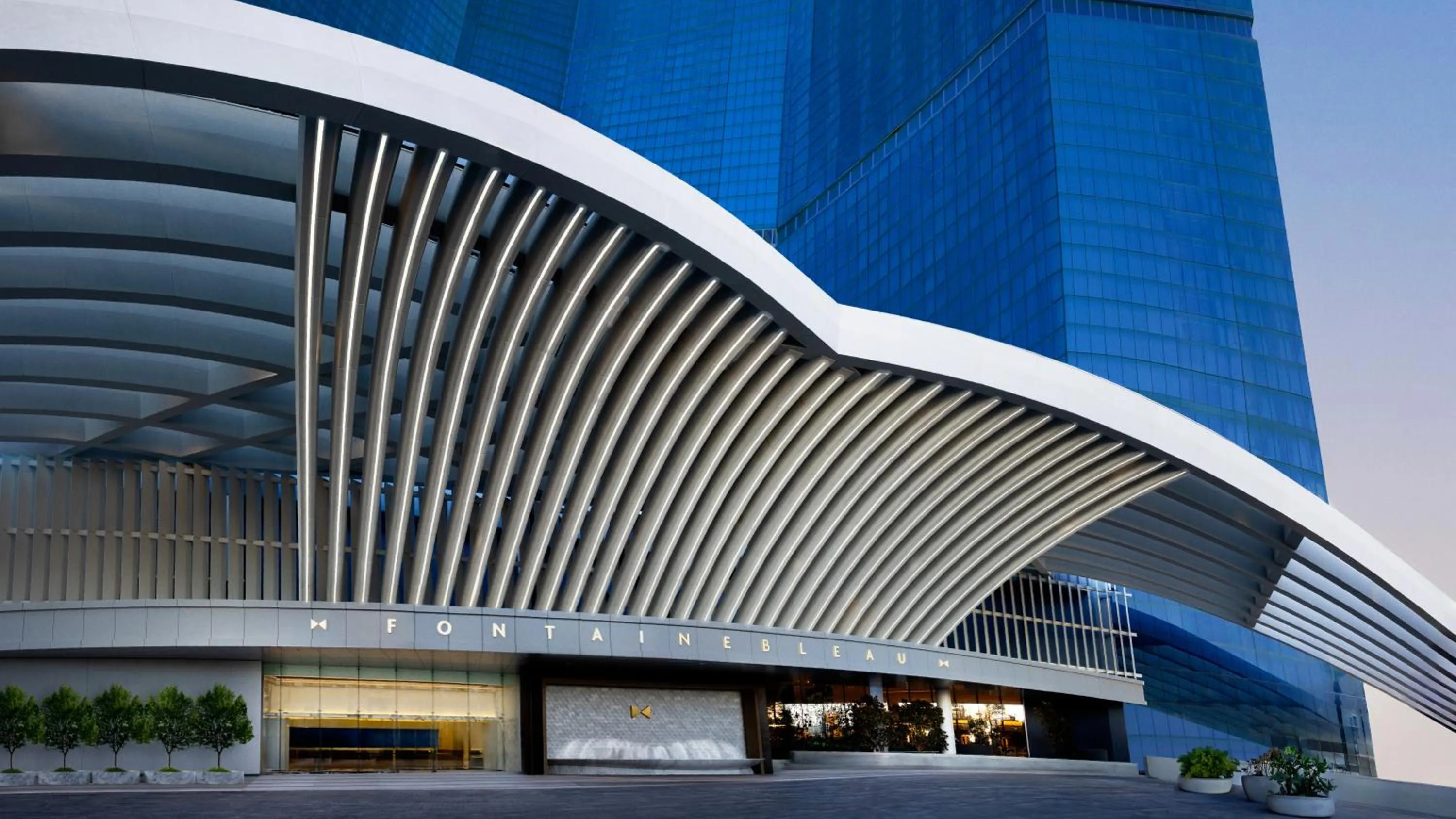 Property building in Fontainebleau Las Vegas