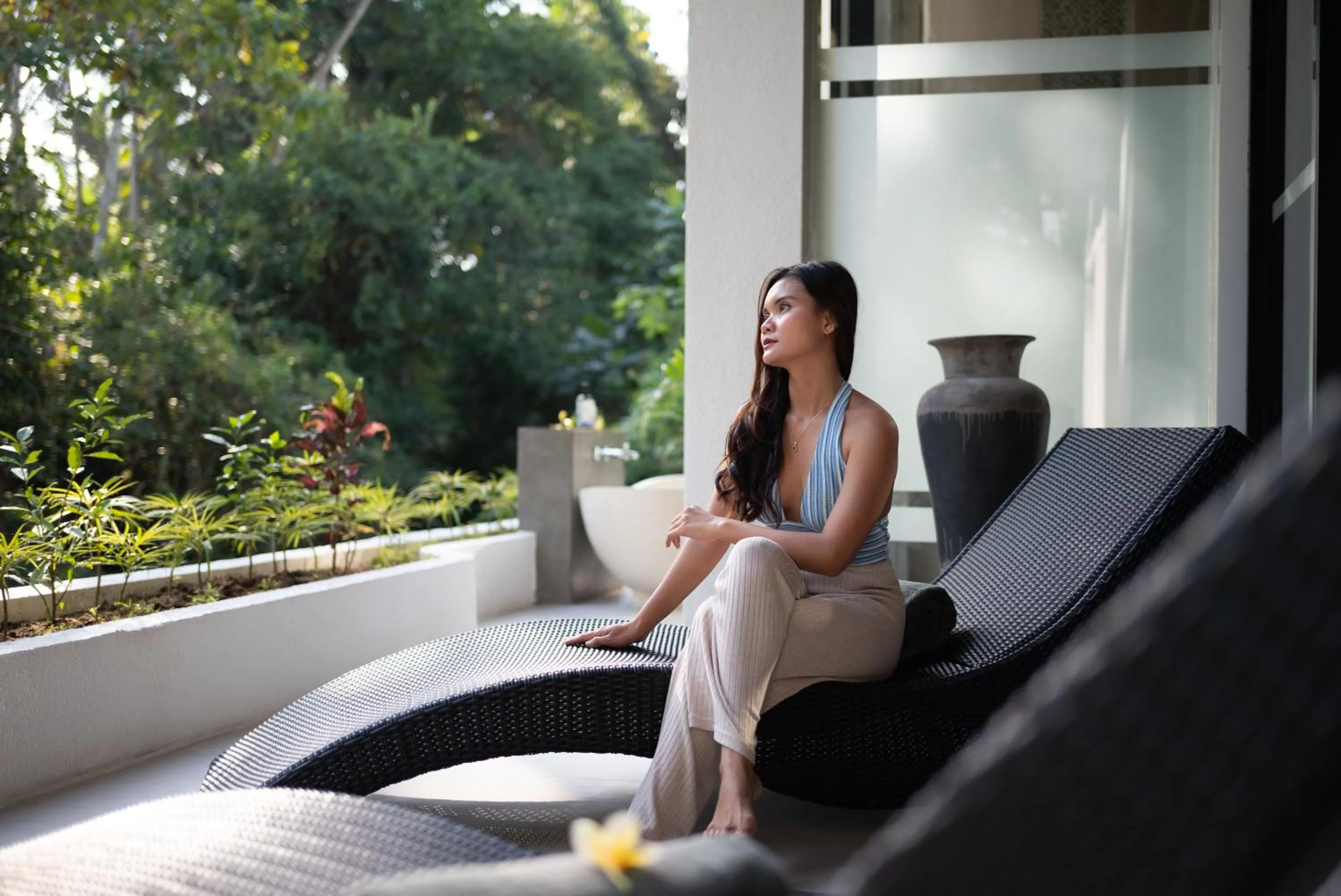Patio in The Studios Ubud-Adult Only