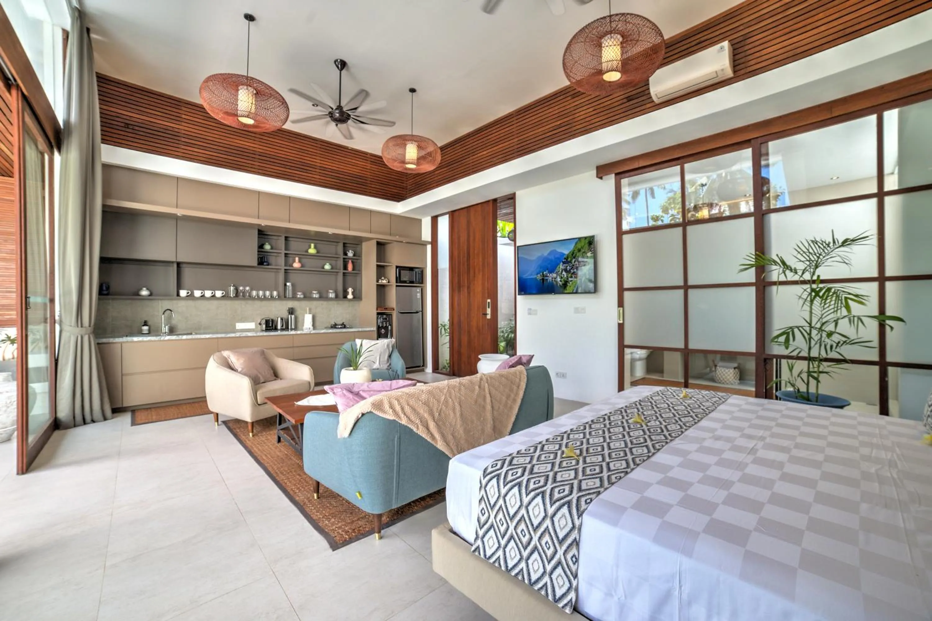 Bed in The Studios Ubud-Adult Only