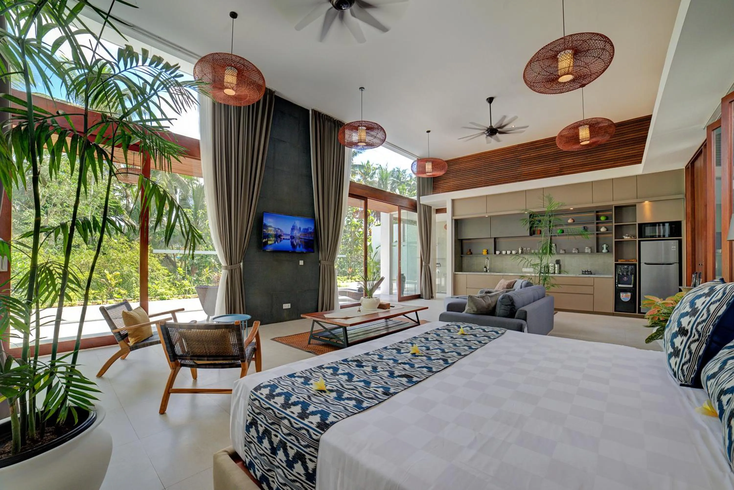 Bed in The Studios Ubud-Adult Only