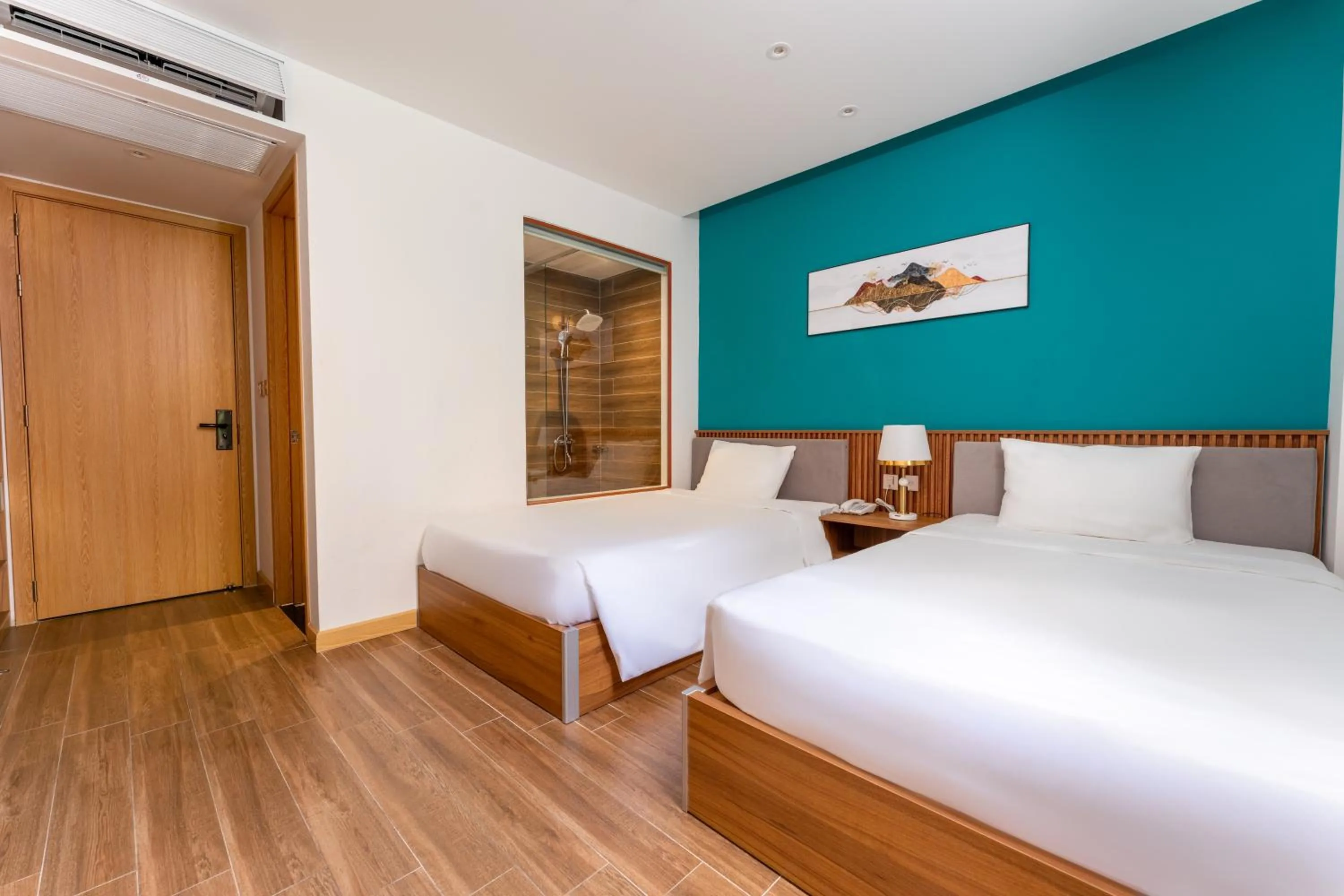 Bed in Mimosa Hotel Phú Quốc