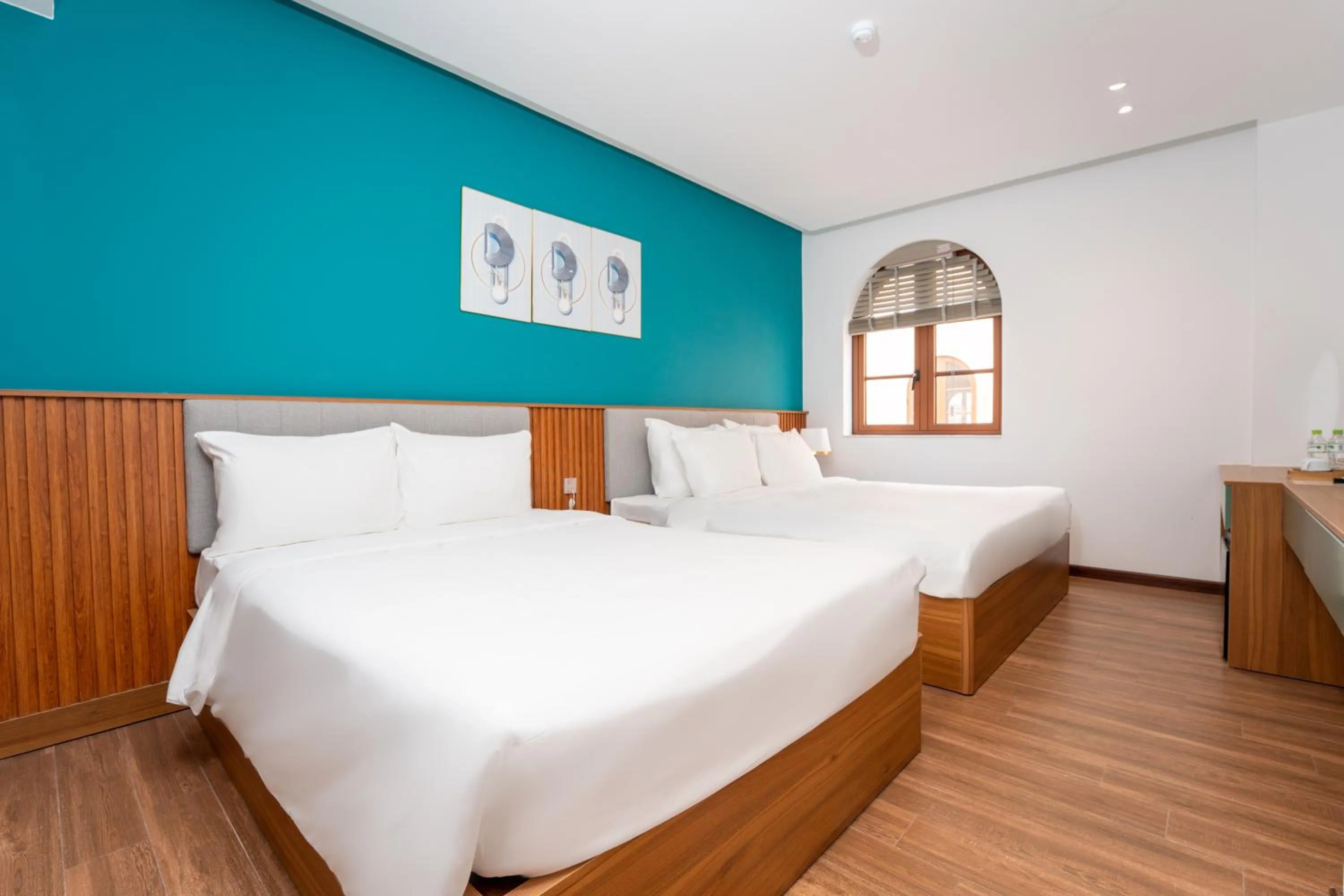 Bed in Mimosa Hotel Phú Quốc