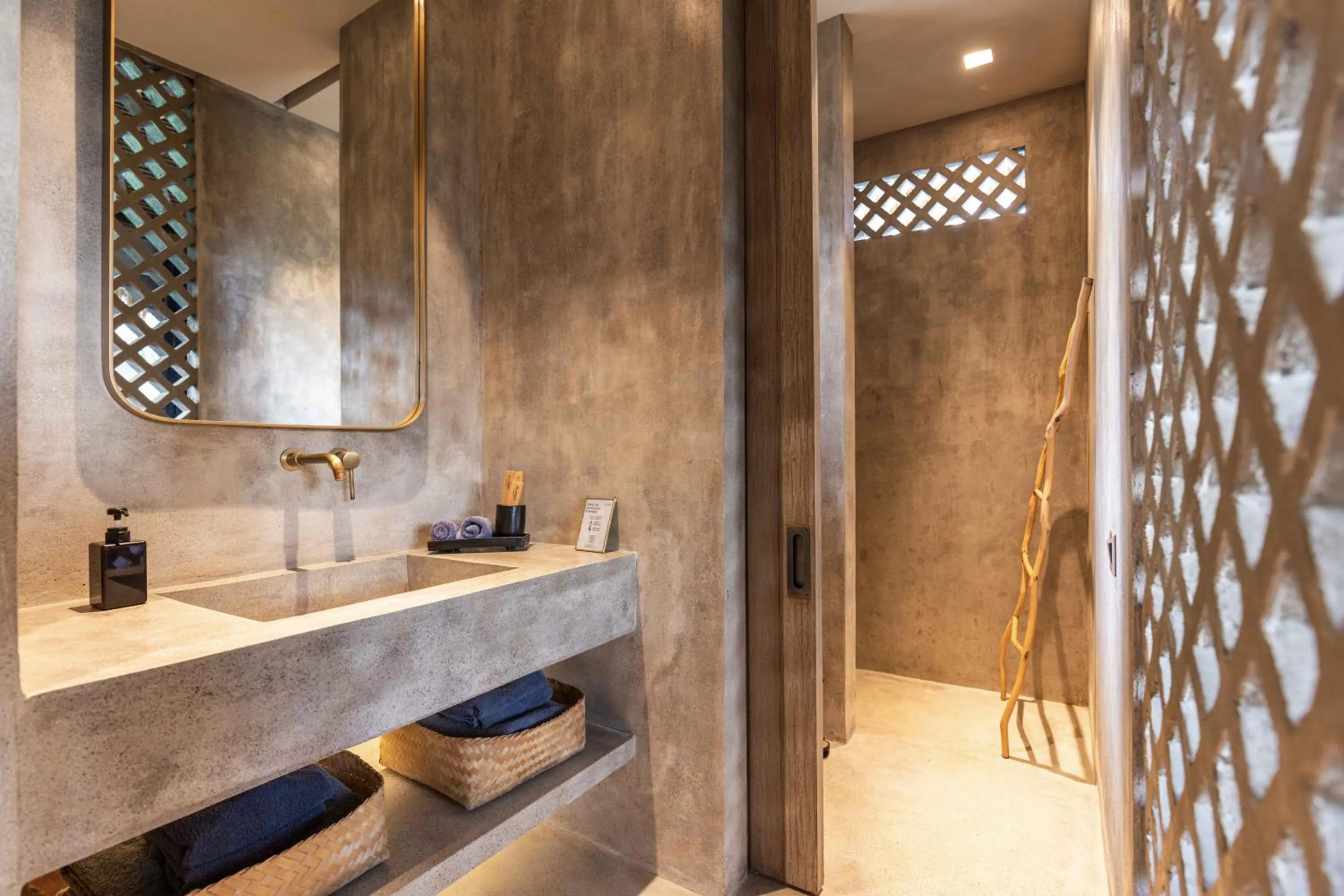 Bathroom in The Konkret Lombok