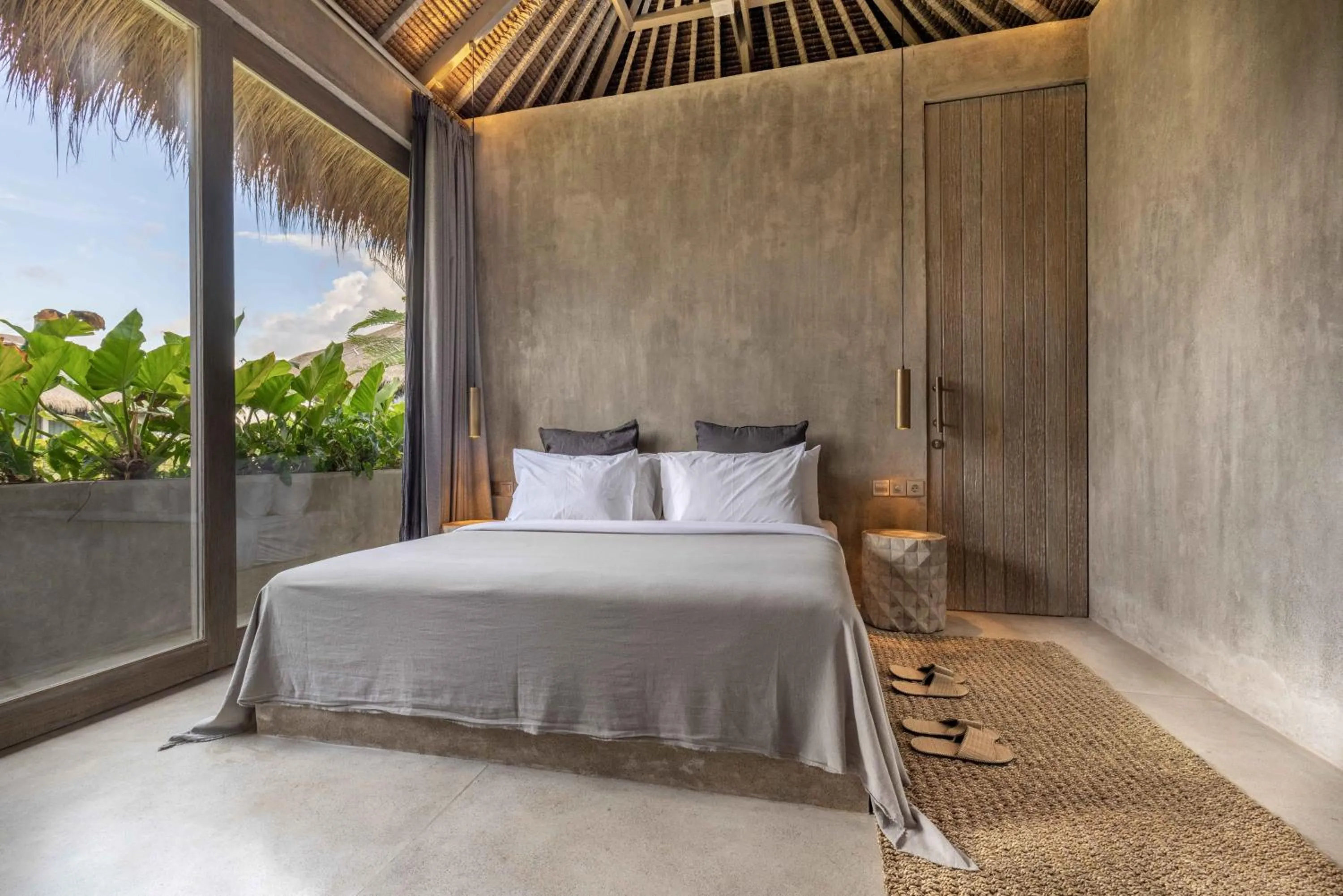 Bedroom, Bed in The Konkret Lombok